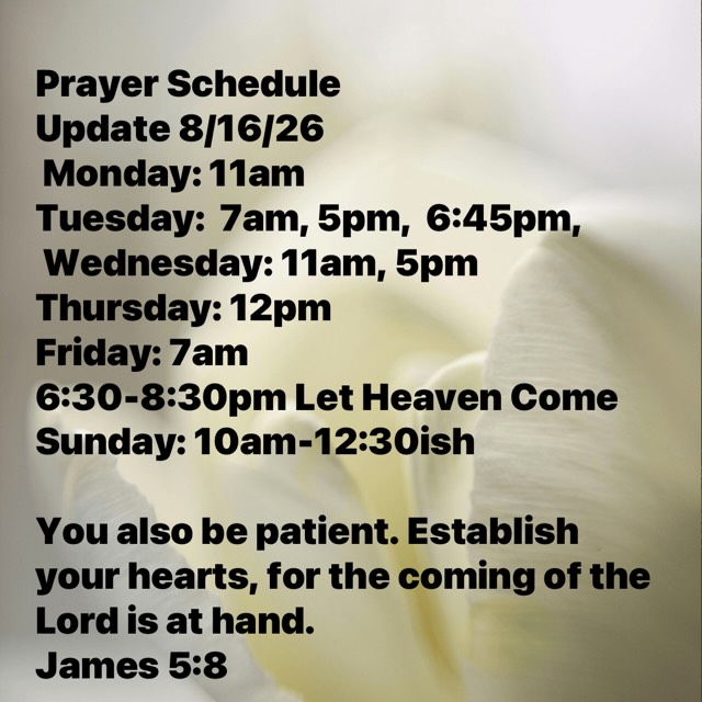 For updates and full schedule go to
www.lighthop.org
Lighthouse of Prayer
1011 N 26th St
Kalamazoo, MI 49048
Streaming link at www.lighthop.org
Not forsaking the assembling of ourselves together, as is the manner of some, but exhorting one another, and so much the more as you see the Day approaching. Hebrews 10:25
Brethren, pray for us.
1 Thessalonians 5:25