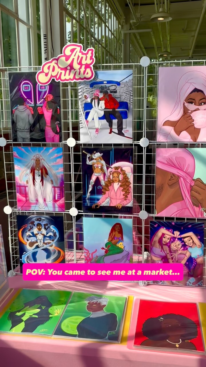 Have you visited me at a market yet? No? 🤯
Well you just have to!
Today I’m at the Lakeview Artisan Market (@creativehub_1352) from 9 AM - 2 PM