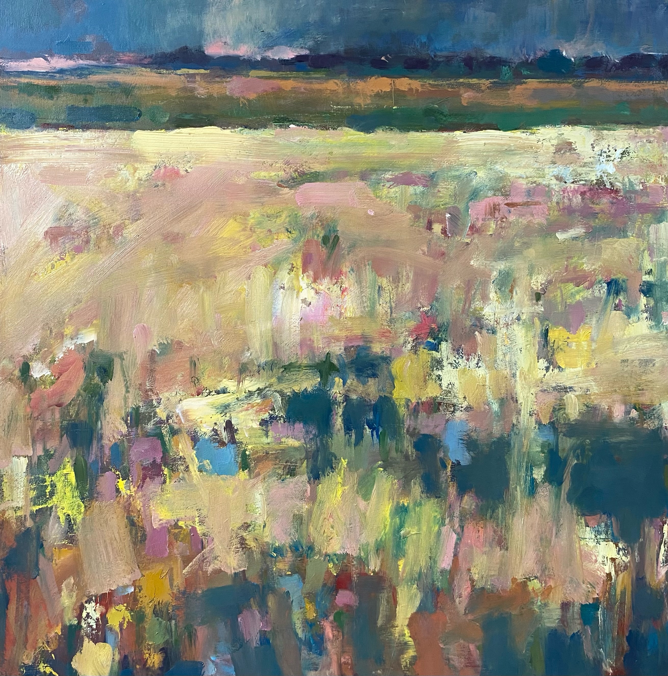 These are four recent paintings I’m working on, I’m really enjoying them, just letting them develop.