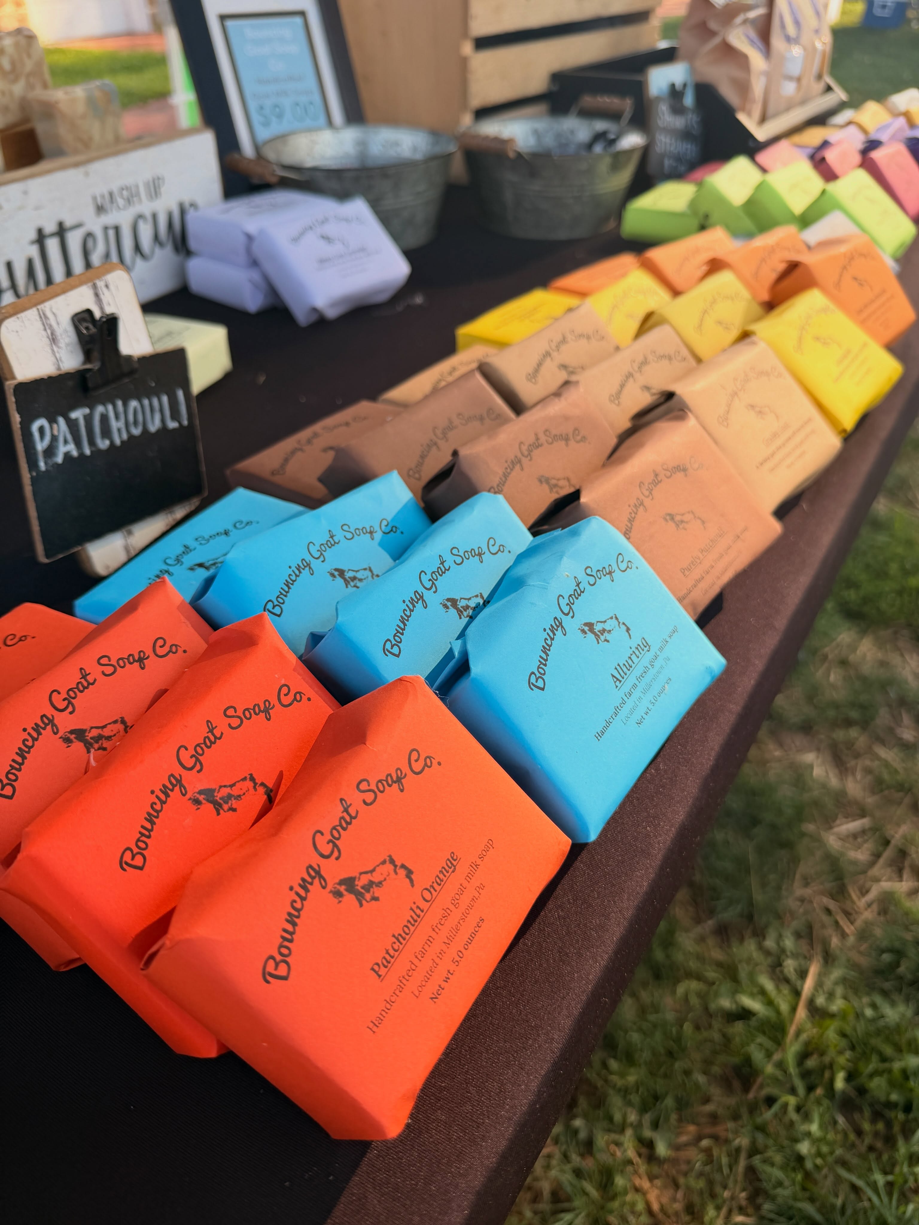 I made it to Dillsburg!! We are open until noon #goatmilksoap #dillsburgpa #dbgfarmersmkt