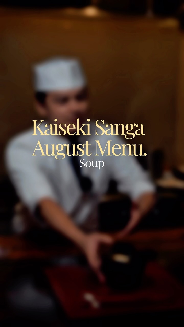 A taste of the season, served with warmth. 🍃
Discover the Soup Course from our August Kaiseki menu at Kaiseki Sanga. #kaisekisanga #authenticjapanesefood #lasvegas #dinnerideas #kaiseki