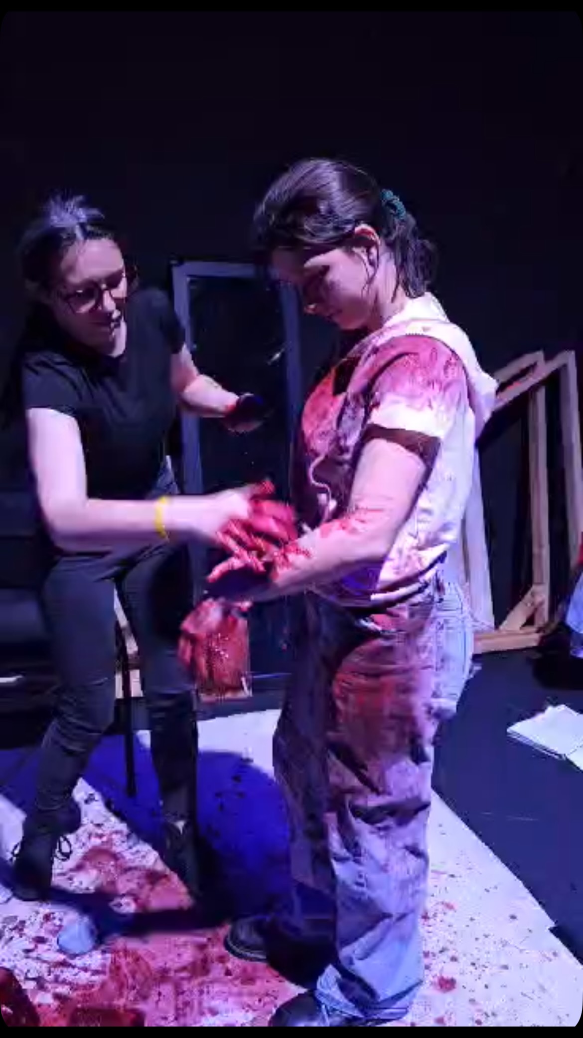 It will be our last time getting covered in blood tonight - LAST SHOW 7:30pm!!
Don’t miss out on this fantastic show and its Australian premiere.
August 7-15th | Capitol Theatre Tamworth
Get tickets here: https://entertainmentvenues.com.au/#pontypool
#whatsontamworth
#tdspontypool2026
#pontypoolbytonyburgess
#captioltheatretamworth