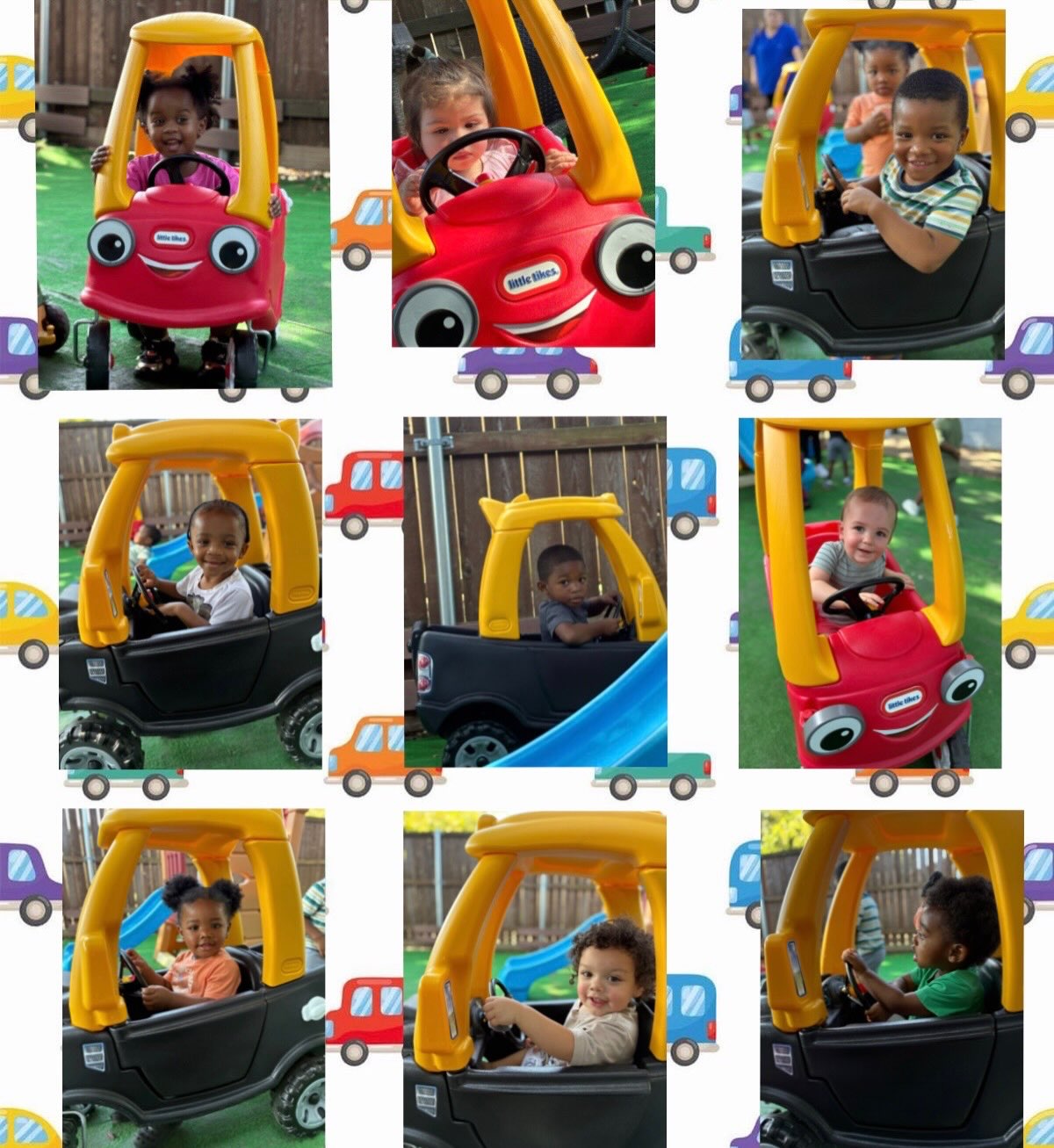 🚗✨ New school year, new ride! Our little ones are ready to cruise around the playground and make new memories! 🛝