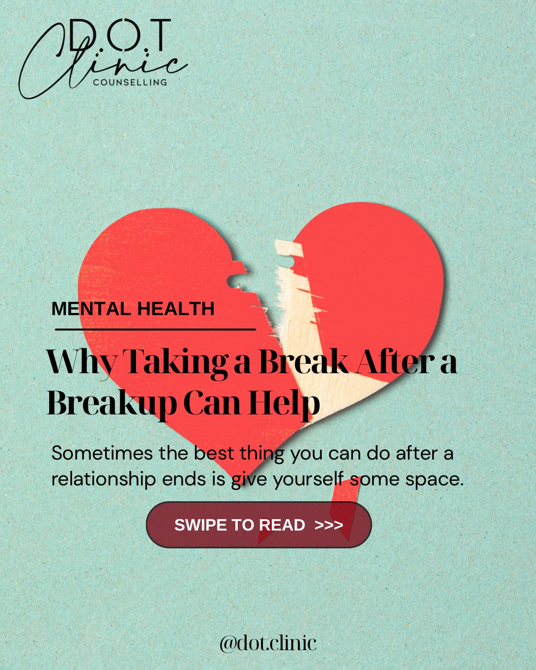 Sometimes you need to take a break between people to reflect and understand your patterns before starting something new. Taking time for yourself can help you break old habits instead of carrying them into your next relationship. 🤍
#breakuptherapy #breakup #healthyrelationships