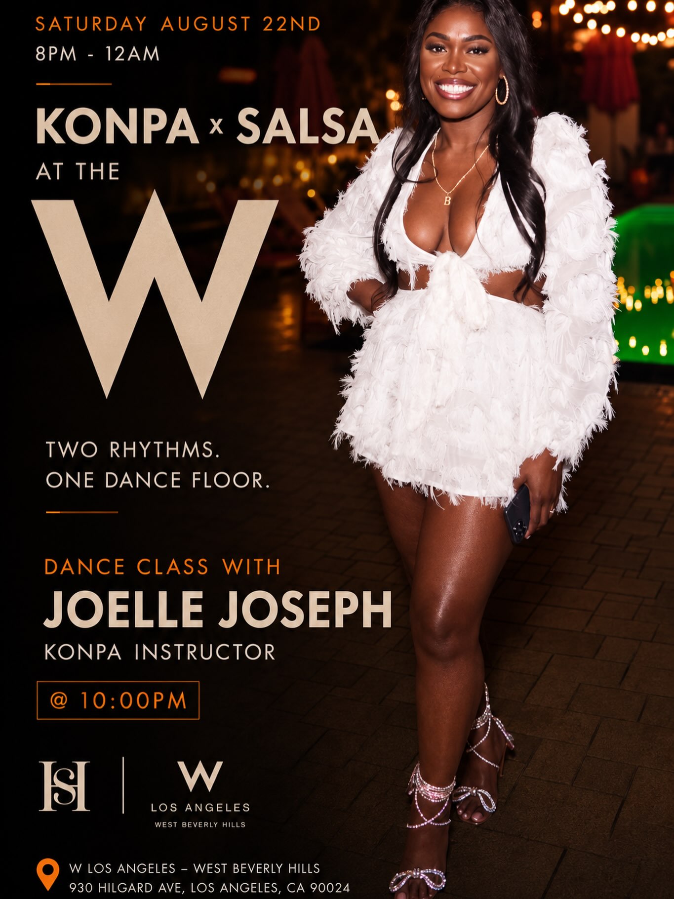Joelle Joseph is bringing the Konpa energy to the W! ππΎ Get ready to learn the rhythm, feel the connection, and get those hips moving. Class starts at 10pm.
See you this Saturday at the W!
ποΈ link in bio