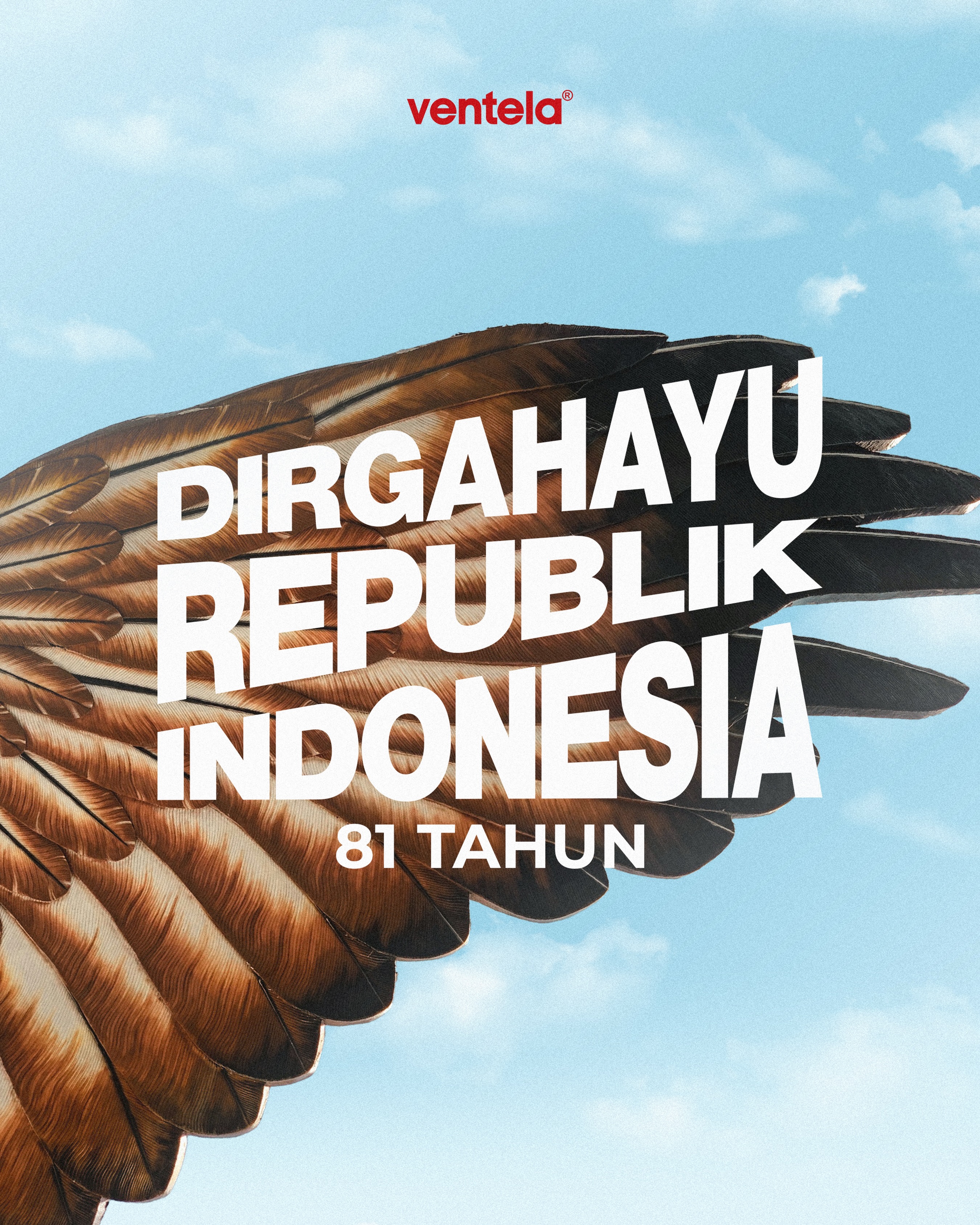 Dari langkah-langkah kecil, lahir cerita besar.
Dari satu generasi ke generasi berikutnya, Indonesia terus berjalan.
Mari terus melangkah, berkarya, dan membawa Indonesia ke arah yang lebih baik.
Dirgahayu Republik Indonesia ke-81. 🇮🇩