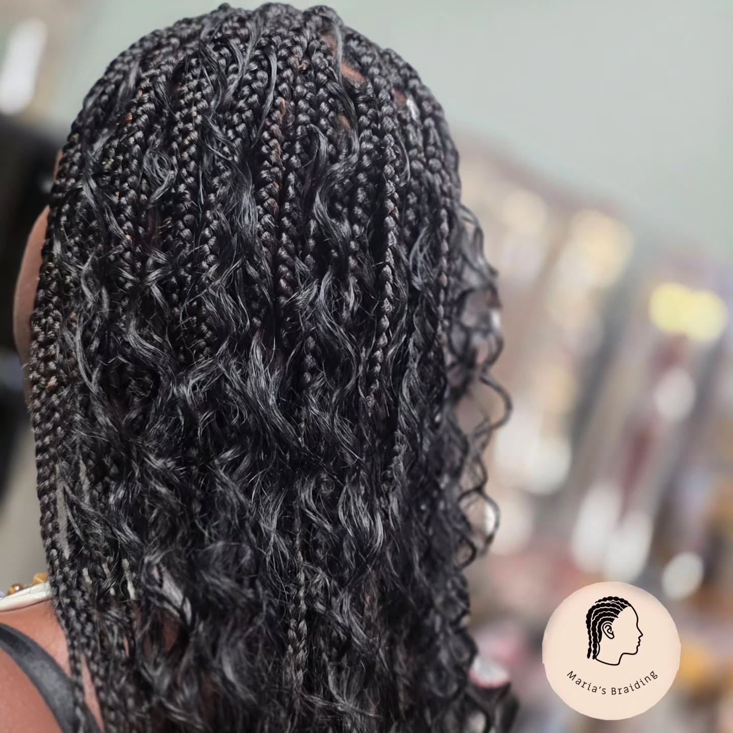 Braids for days, here at Maria's Braiding.
#hair #braids #styles #boho