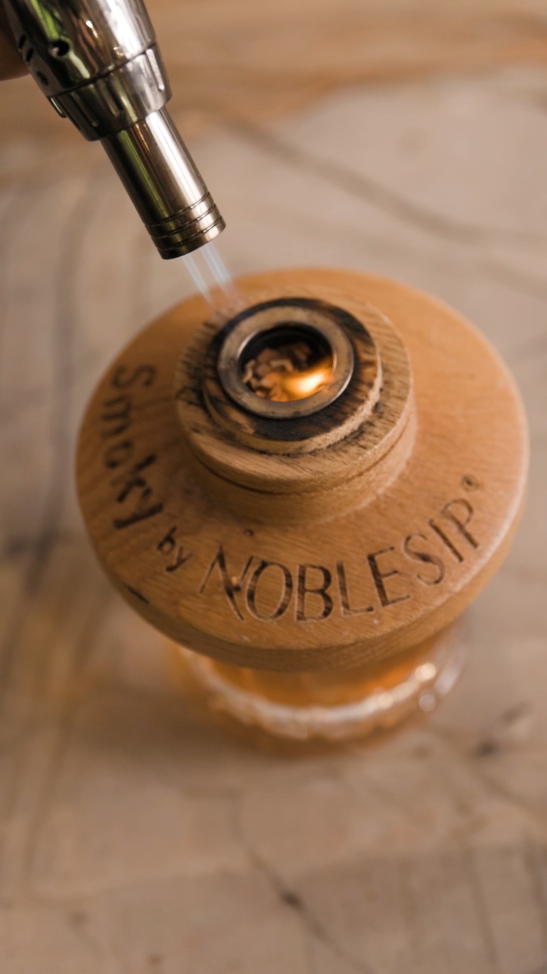 A timeless favorite with a smoky finish.
The Smoked Old Fashioned is calling.