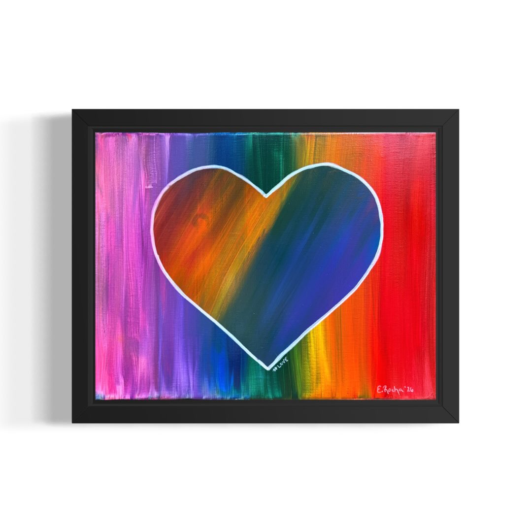 #LOVE
Acrylic on canvas
11” x 14”
HEART SERIES PRIDE 2026
SOLD
.
.
.
.
.
#amor #amour #rainbow #artist