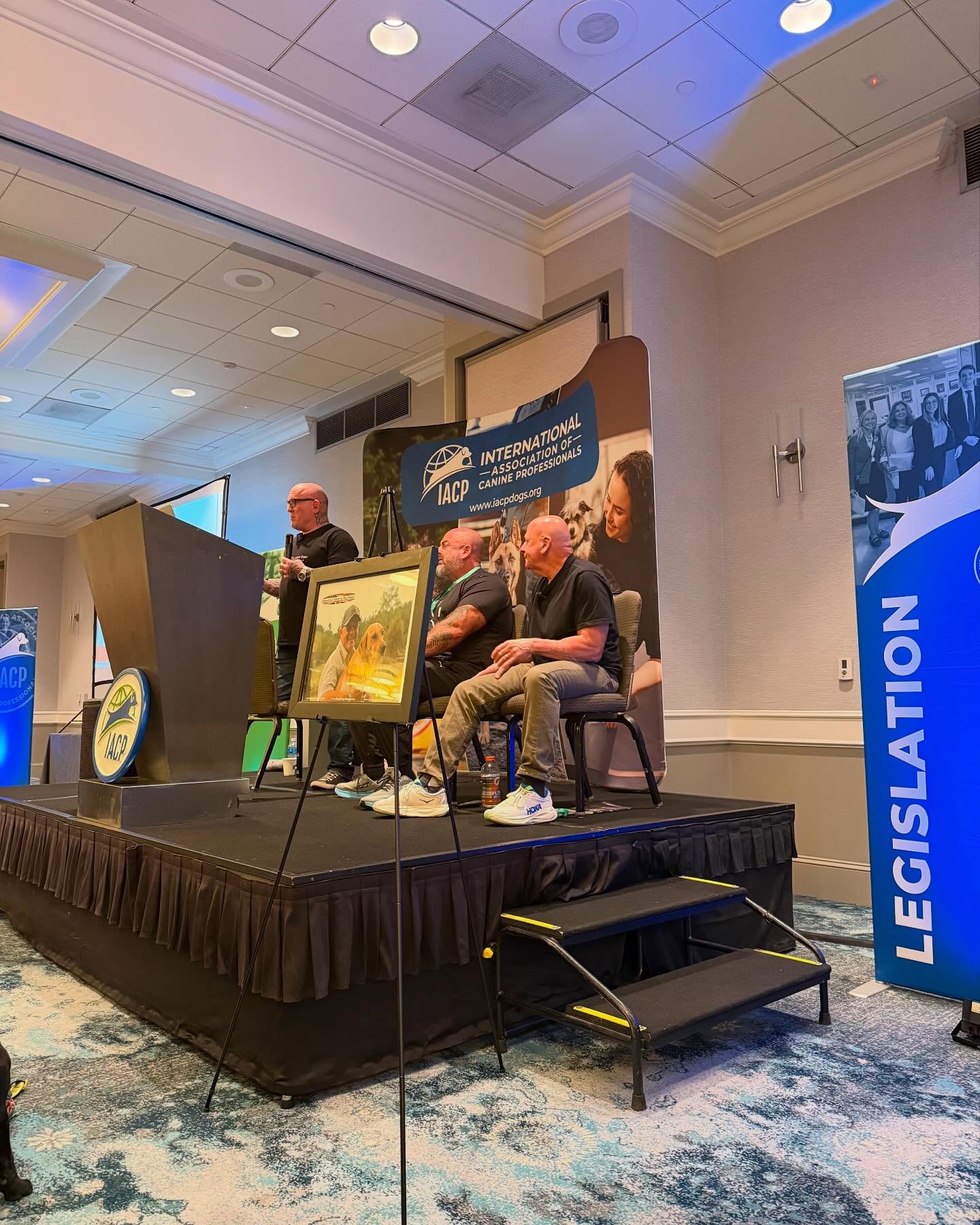 Grateful to listen to Jay Jack, Larry Krohn, and Joel Silverman at the @canineprofessionals conference talk about collaboration in the industry. Truly a breath of fresh air.
#RotNDog #RotNDogTraining #dogtrainer #dogtraining #dogbehavior #soflo #palmbeach #broward #puppies #puppytraining #gooddog #goodpuppy #obedience #aggression #fear #anxiety #behavior #training #muzzle #adopt #rescue #shelterdogs #dogswhobite