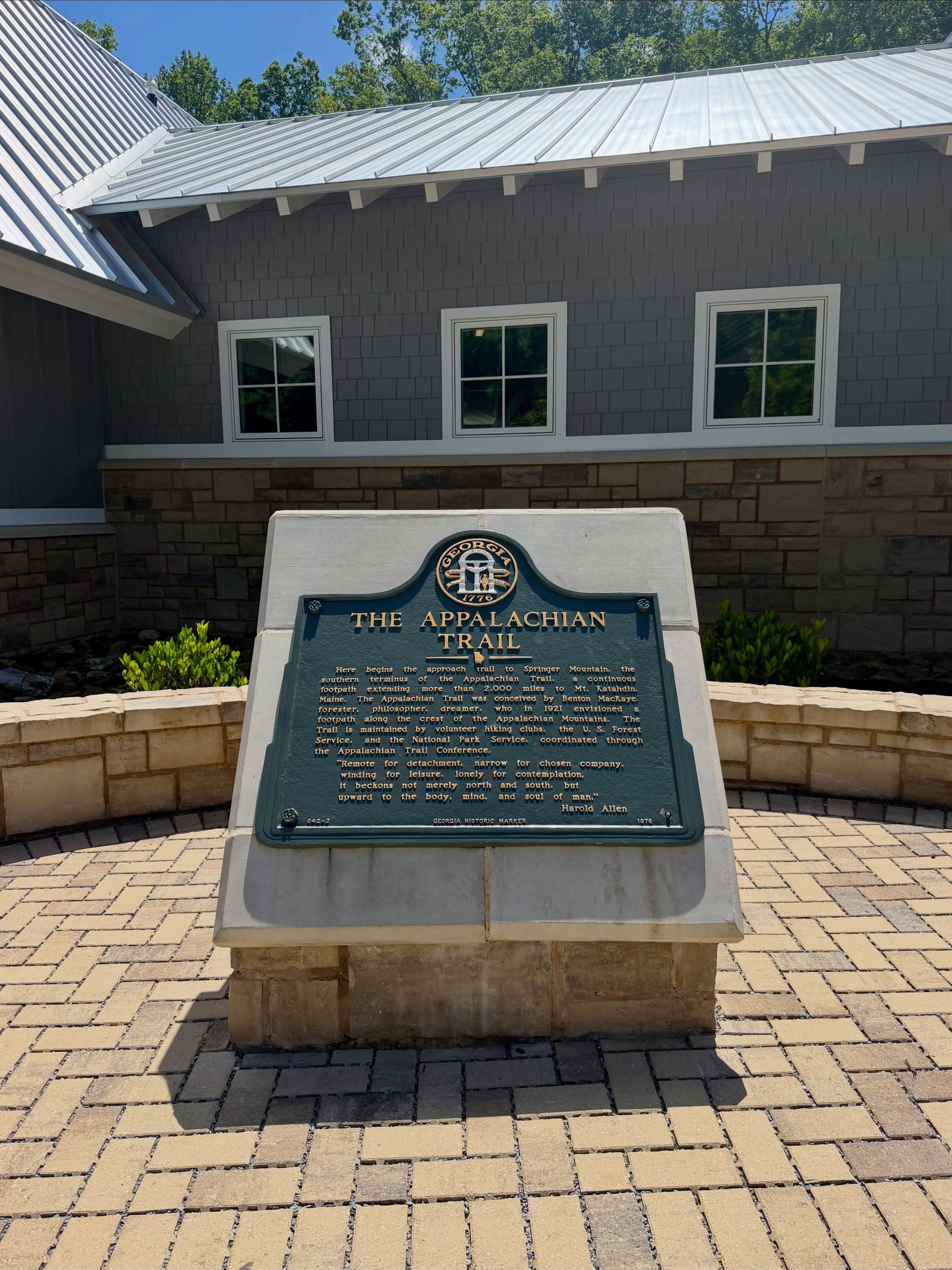 #outandabout DYK Amicalola Falls State Park & Lodge in Dawsonville, Ga., is the southern gateway and approach trail for the Appalachian Trail. Inside the park’s visitor center is a mini-museum of sorts that highlights the trail in Georgia. @amicalolafalls @gastateparks @destinationdawsonville @exploregeorgia