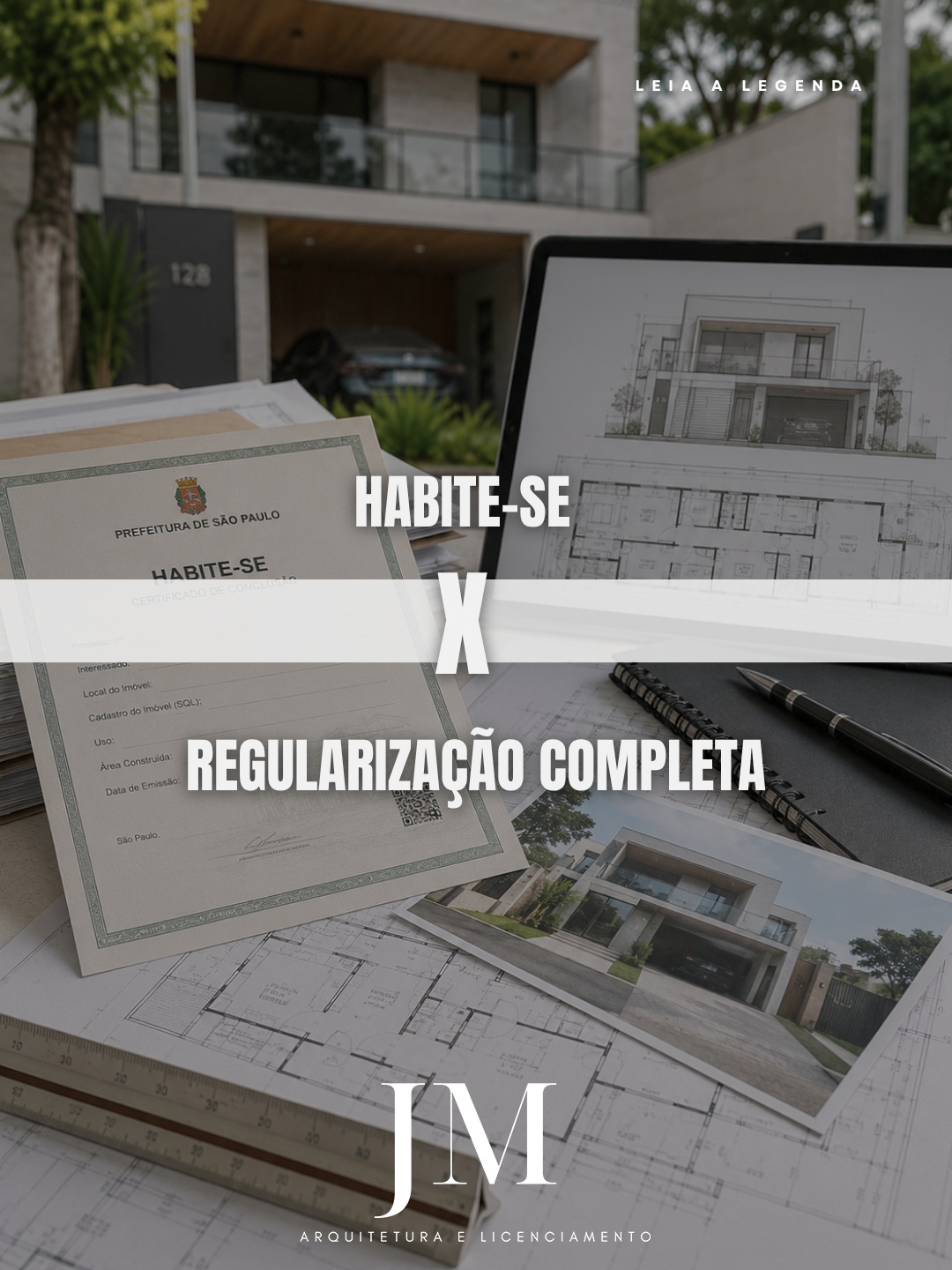 O Habite-se prova que a obra foi concluída. Não que ela está completamente regularizada.
Depois do Habite-se, ainda é necessário emitir a DTCO na Receita Federal, obter a CND da obra e averbar a construção no cartório de registro de imóveis.
Sem essas etapas, o imóvel pode ter Habite-se e ainda assim travar na hora da venda ou do financiamento.
Na JM Arquitetura e Licenciamento, cuidamos de cada etapa — da prefeitura ao cartório.
Envie REGULARIZAR no direct.
#regularizaçãodeobra
#regularizacaodeimoveis
#regularizaçãodeimóveis
#imovelirregular
#regularizaçãodeimoveis
#aprovacaodeprojeto