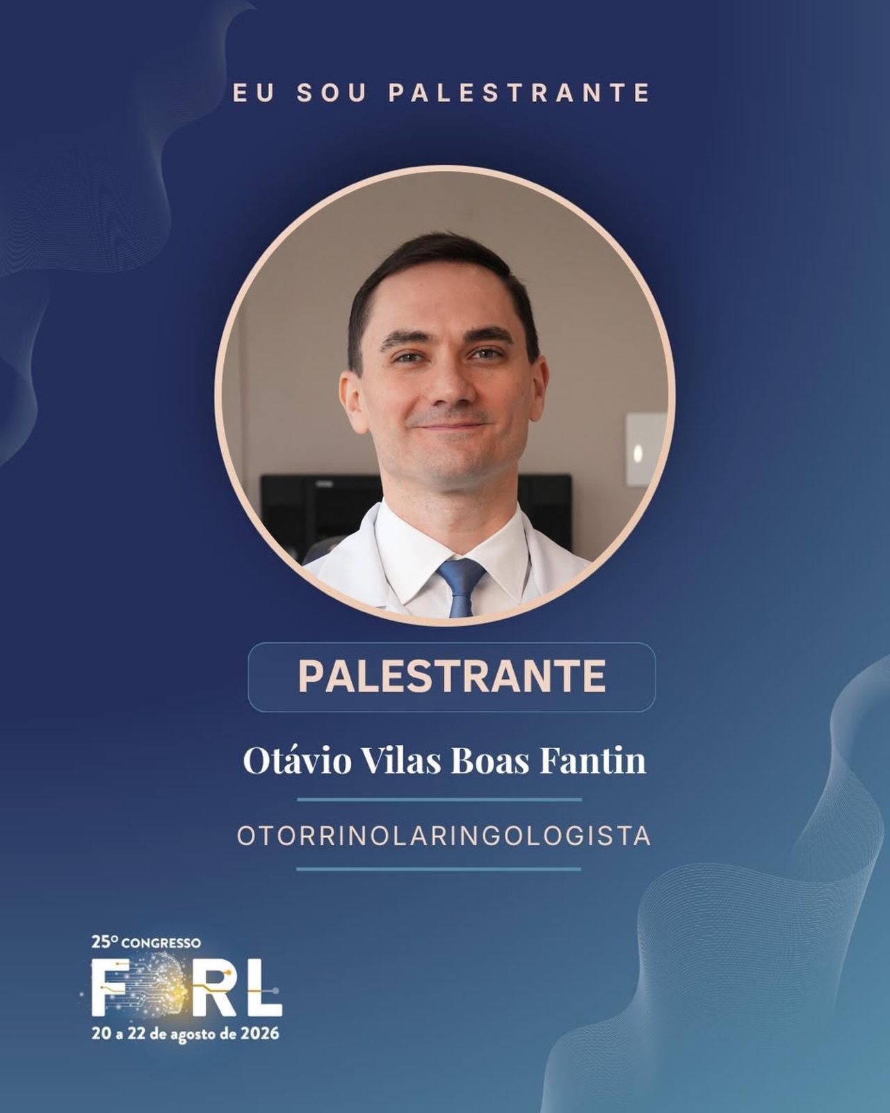Esta semana estarei no 25º Congresso da FORL, em São Paulo, participando de duas discussões que atravessam a rotina de quem trabalha com voz e via aérea: disfonias, os erros que não podemos repetir, e estenose laríngea.
São temas que exigem diagnóstico preciso e decisão cuidadosa. Discutir o que deu errado é tão importante quanto celebrar o que deu certo. É assim que a especialidade avança.
20 a 22 de agosto, São Paulo.
#FORL2026 #otorrinolaringologia #laringologia #disfonia #estenoselaringea
