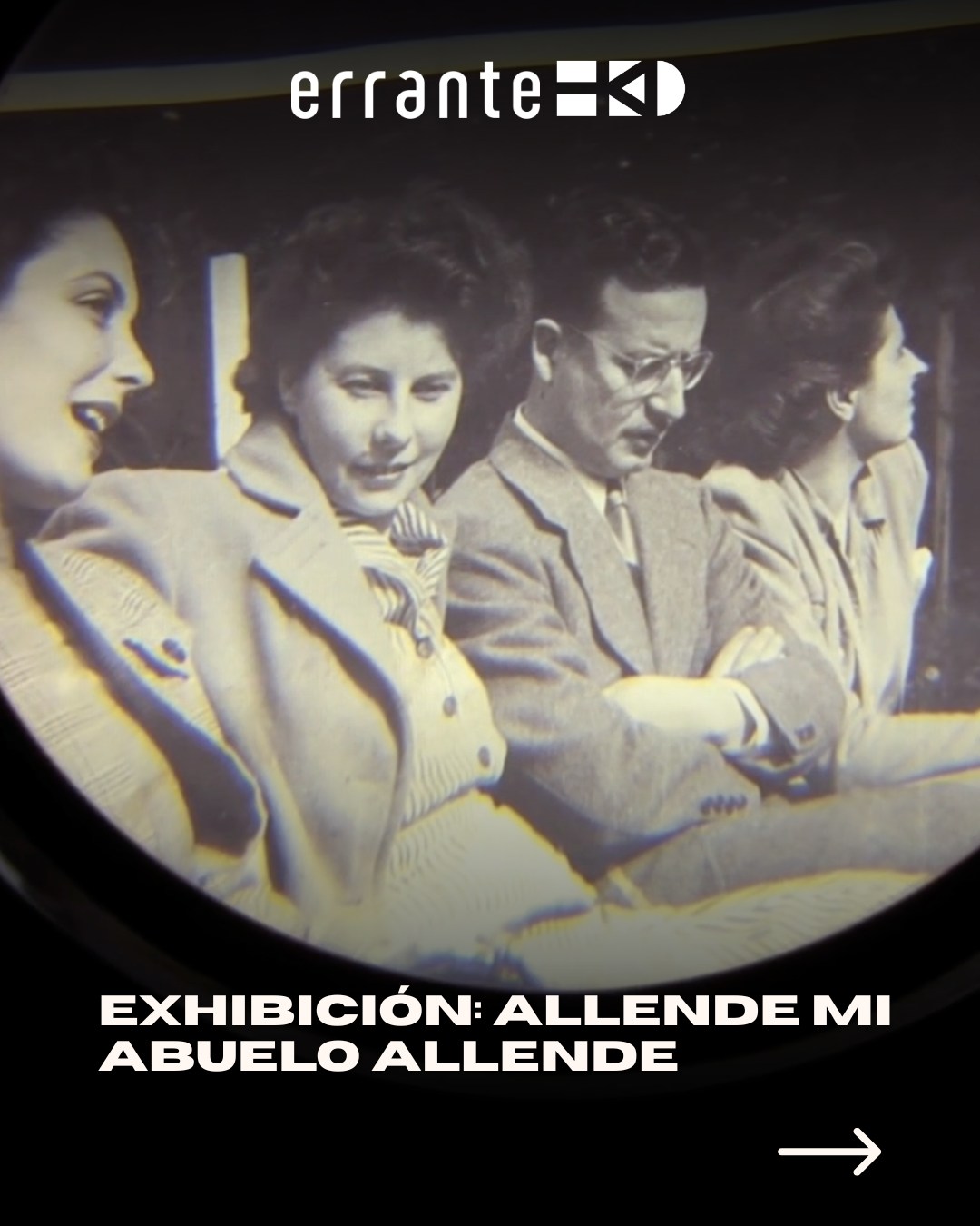#Exhibición | "Allende mi abuelo Allende" en Valdivia 👓
🎥 El reconocido y premiado documental dirigido por Marcia Tambutti, es una mirada aguda y cercana que intenta romper el silencio familiar sostenido por décadas. Será exhibido como parte de la muestra formativa "Representaciones e imaginarios histórico-culturales del cine chileno en el subgénero Biopic" en el @cineclubuach de la Universidad Austral de Chile de Valdivia.
🎬 Sinopsis:
Transcurridos 35 años del golpe de Estado en Chile que derrocó a su abuelo Salvador Allende, Marcia cree que ha llegado el momento de recuperar las imágenes y memorias de la vida cotidiana perdidas con el golpe y sumergidas bajo la trascendencia política de su abuelo, el exilio y el dolor de su familia. Una mirada aguda y cercana, que intenta romper el silencio familiar sostenido por décadas en tres generaciones de una familia herida.
🗓 Miércoles 19 de Agosto | 19:00 hrs.
📍 Edificio Guillermo Araya, Campus Isla Teja UACh.
🎟️ Entrada Liberada (ingreso por orden de llegada)
📌 Las actividades de mediación, así como la presentación de las películas de la muestra, estarán a cargo de Margarita Poseck, cineasta y académica de la Universidad Austral de Chile.
#AllendeMiAbueloAllende #MarciaTambutti #PaolaCastillo #Cannes #Cine #CineChileno #Documental #SalvadorAllende #PeliculasChilenas #ChileanDocumentary #Documentales #Memoria #DictaduraChilena #DDHH #Chile #Memoria