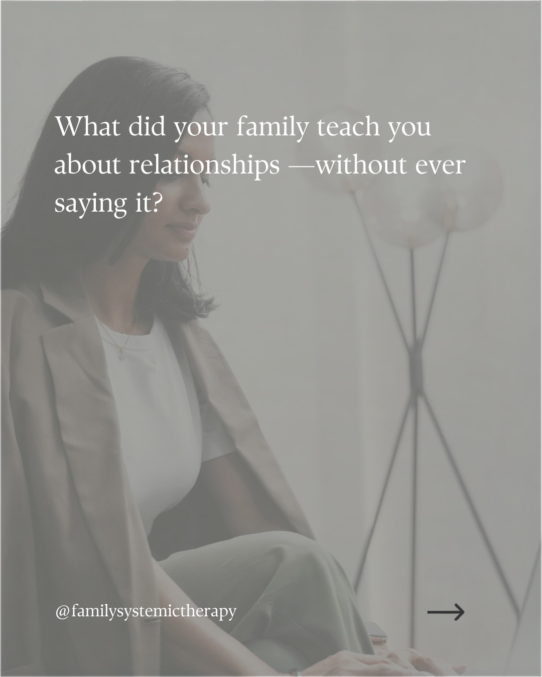 We all grow up inside a particular emotional world.
Some families talk openly about feelings. Some don't.
Some make space for disagreement. Some avoid it.
Some respond quickly when someone is distressed. Others become uncomfortable or withdraw.
None of this means our families were necessarily “bad” or that our parents got everything wrong.
But we do learn from what happens around us.
And sometimes those early lessons become so familiar that we don't realise we're still carrying them into our adult relationships.
💡Curiosity gives us somewhere to start.
#SystemicTherapy #Relationships #RelationshipPatterns #Psychotherapy #MentalHealth #Family #WomenAndRelationships #Connected