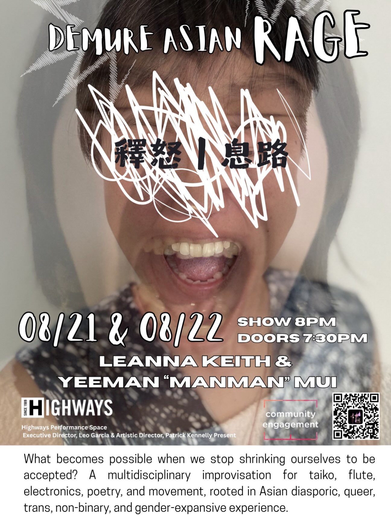 More info + 🎟️ via link in bio! #taiko #performanceart #queerperformance #asianamericanartists #santamonicaevents