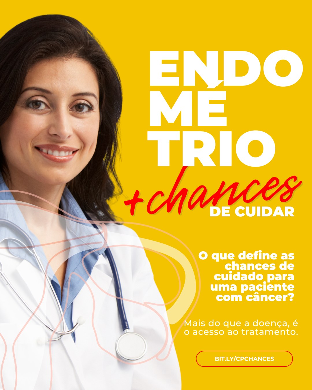 O câncer de endométrio é o 6º tipo de câncer mais frequente entre as mulheres no Brasil e vem apresentando aumento nas taxas de mortalidade, especialmente nos casos avançados ou recorrentes.
Apesar desse cenário, as opções de tratamento disponíveis no SUS ainda são limitadas para muitas pacientes.
A combinação de imunoterapia com quimioterapia representa um importante avanço terapêutico, com evidências de aumento da sobrevida e preservação da qualidade de vida para pacientes com câncer de endométrio primário avançado ou recorrente dMMR/MSI-H.
Em breve, será aberta uma consulta pública para avaliar a incorporação desse tratamento ao SUS. Nesse processo, profissionais de saúde, pacientes, familiares e toda a sociedade poderão contribuir com suas experiências e opiniões por meio de um formulário online disponibilizado pelo governo.
A participação dos profissionais de saúde é fundamental para qualificar esse debate e fortalecer decisões baseadas em evidências e nas necessidades reais das pacientes.
👉 Inscreva-se para acompanhar e participar:
bit.ly/cpchances
Ou comente CHANCES para receber o link por mensagem.
Junte-se a essa mobilização por mais chances, mais tempo e mais qualidade de vida para quem convive com o câncer de endométrio.
#MaisChances #CâncerDeEndométrio #Oncologia #SaúdePública #Imunoterapia #EquidadeNaSaúde #ConsultaPública