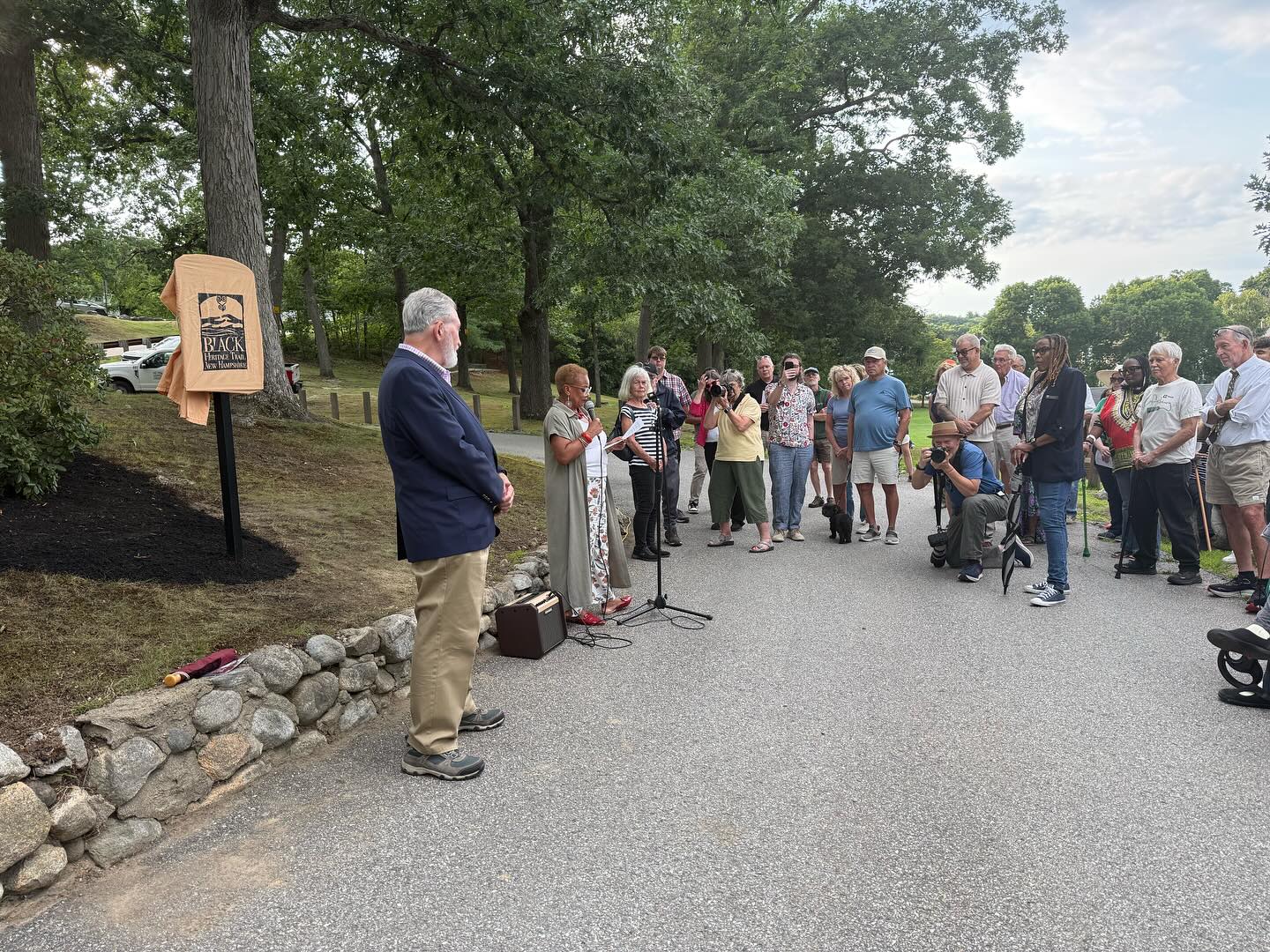 I had the privilege of joining the Black Heritage Trail of New Hampshire twice this week as they unveiled new historic markers in Concord and Keene - both in Executive Council District 2. ❤️
In Concord, we celebrated William Penn “Bill” Thompson, a talented Black baseball player who played professionally for the Cuban Colored Giants and Philadelphia Colored Giants and became a founding player of Concord’s Sunset League - during an era when racial discrimination barred Black players from Major League Baseball.
And in Keene, we honored Dr. Albert C. Johnston, Keene’s first radiologist. Dr. Johnston and his family lived here while passing as white because of racial discrimination. During World War II, his commission as a Navy medical officer was revoked when officials learned of his racial background. The family eventually chose to share their story, which became the book and film Lost Boundaries.
These aren’t stories from somewhere else. They happened here - in our neighborhoods, on our streets, in our ballparks and communities. Black history is New Hampshire history, and I’m grateful to everyone working to make sure these stories are documented and shared. It was great to join with fellow elected officials - Mayors Byron Champlin and Jay Kahn, Senator Donovan Fenton, and City Councilors Catt Workman, Molly Ellis, and Michele Chalice - to honor these events in the communities we represent.
Thank you to JerriAnne Boggis and the Black Heritage Trail of NH, the communities and partners in Concord and Keene, and especially the families and community members who are helping preserve this history. ❤️
#BlackHeritageTrailNH #NewHampshireHistory #KeeneNH #ConcordNH @blackheritagetrailnh @monadnock_deib @cheshirehistory @city_of_keene @champlinbyron @jaykahn584 @fentonfornh @catt.workman23 @jerrianneelizabeth