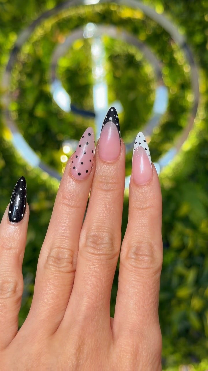 Have you tried the polka dot nail trend yet? 👀✨
Cute, classy, and a little playful — we’re obsessed with this look! 🤍🖤 Bring us your inspo and let’s create your perfect set. 💅🏼
✨ HAPPY HOUR: 20% OFF ALL SERVICES
Mon–Wed | 10AM–2:45PM
Excluding holidays • Services $20 & up
#PolkaDotNails #NailTrends #TrendyNails #DallasNails #DallasNailBar