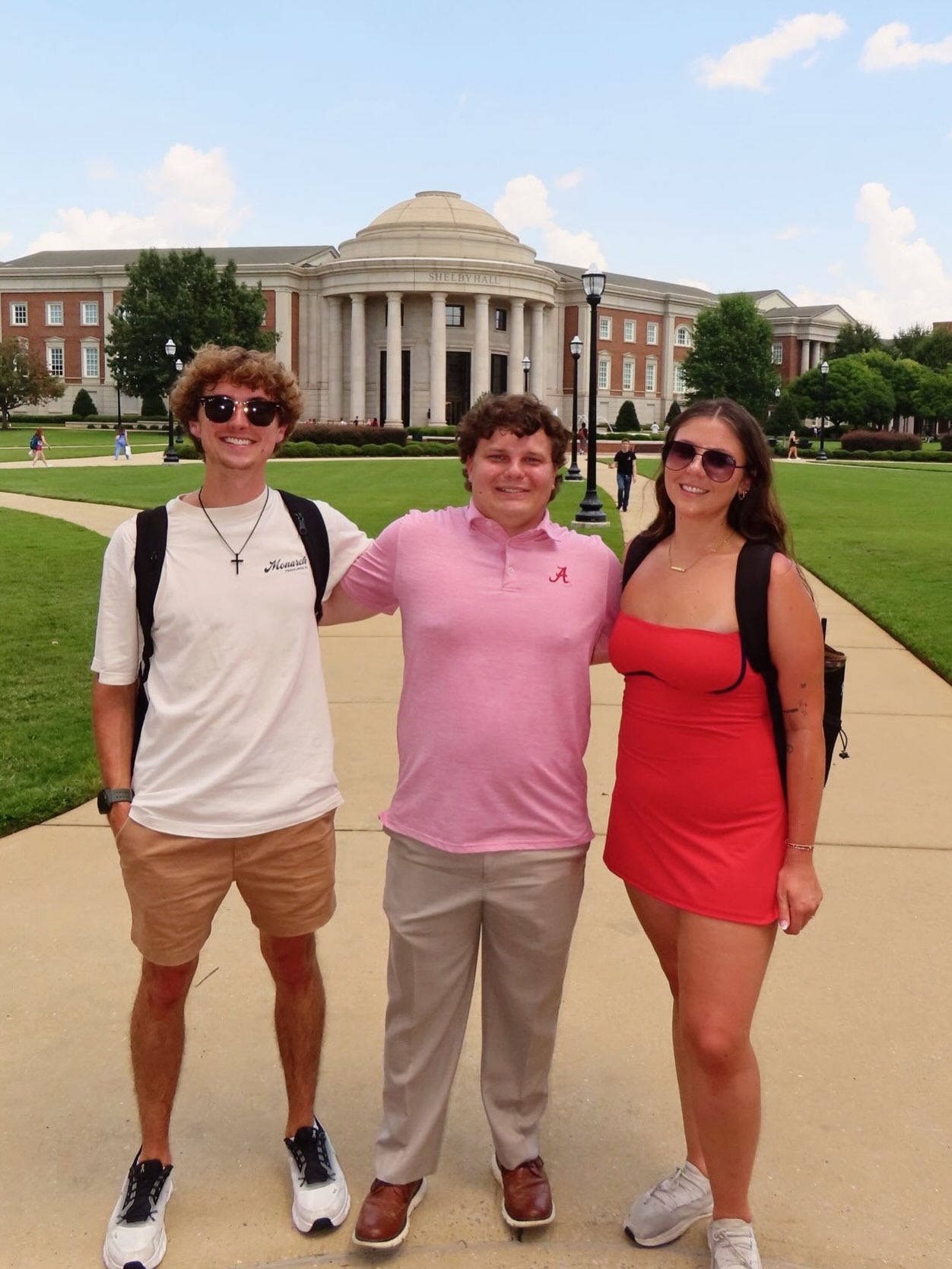Our brothers had a great first day of classes! Roll tide!❤️