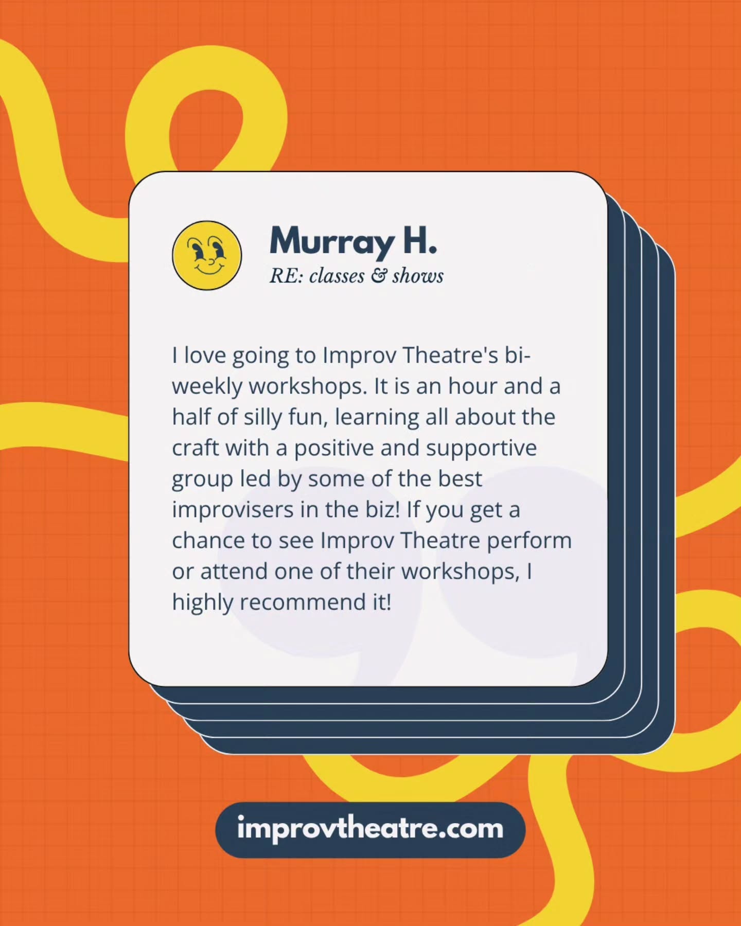 A little love from someone who has joined us onstage, in the audience, and in class. 🥹
We’re so grateful for everyone who laughs, plays, learns, and takes a chance with us. Thanks for being part of it.
#ImprovComedy #ImprovTheatre #ComedyShows #LowerMainland #MapleRidge