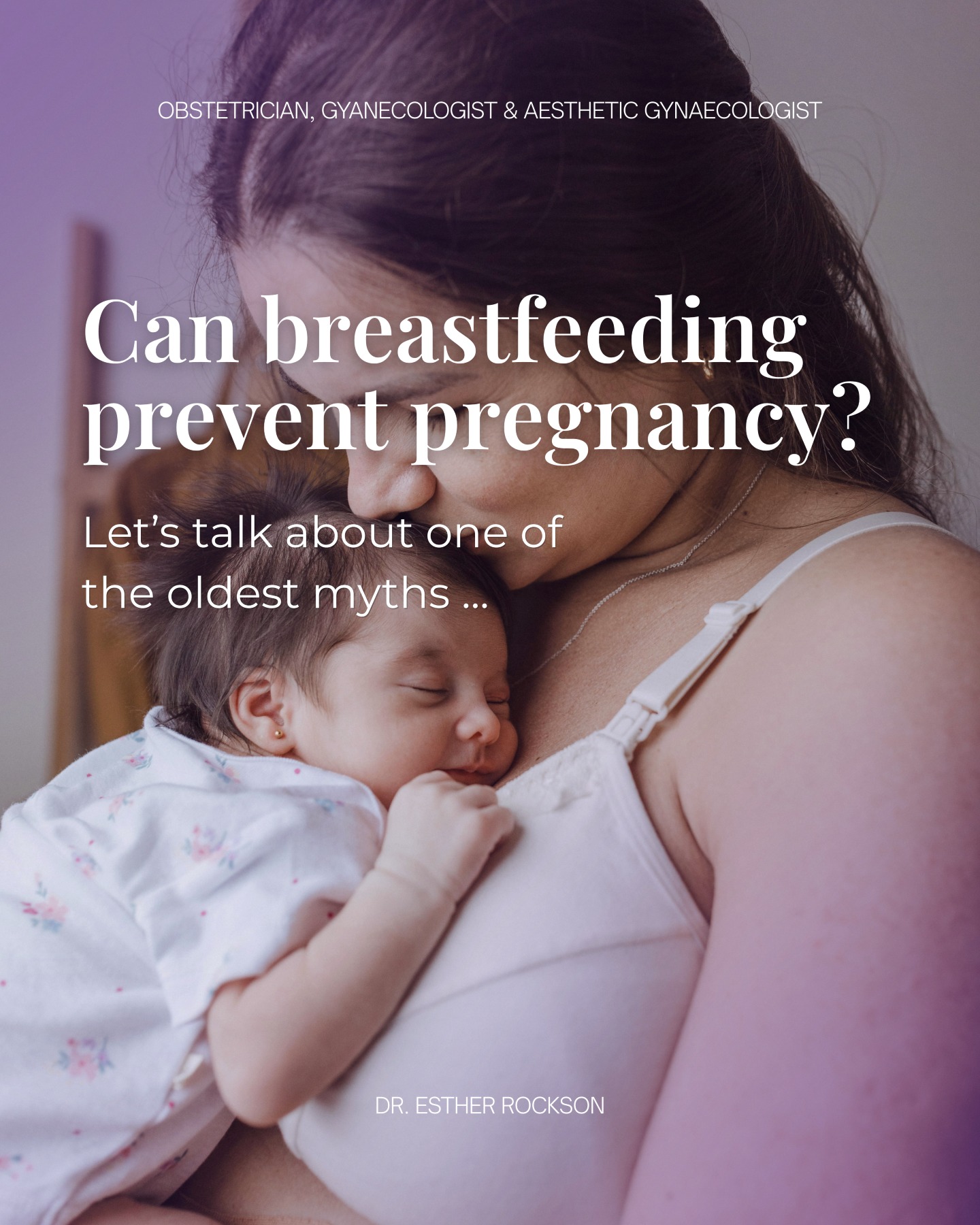 I hear this from my patients constantly: “I'm breastfeeding, so I can't fall pregnant yet, right?” It's one of the oldest myths in postpartum care, and it catches so many new moms off guard.
Here's the truth: your body can start ovulating again before your very first postpartum period arrives; meaning you could conceive before you even have a signal that your fertility is back.
Breastfeeding does offer some natural protection through the Lactational Amenorrhea Method (LAM), but only if you're exclusively breastfeeding, your baby is under 6 months old, and your period hasn't returned.
The moment any one of those changes, so does your risk.
Save this, share it with a mom who needs it, and if you're postpartum, book a check-in so we can talk through what contraception makes sense for you.
📞 011 458 2369 | 011 458 2118
📧 busamed@docroc.co.za
📍 4 Cransley Crescent, Midrand
#drestherrockson #obstetrician #womenshealthsa