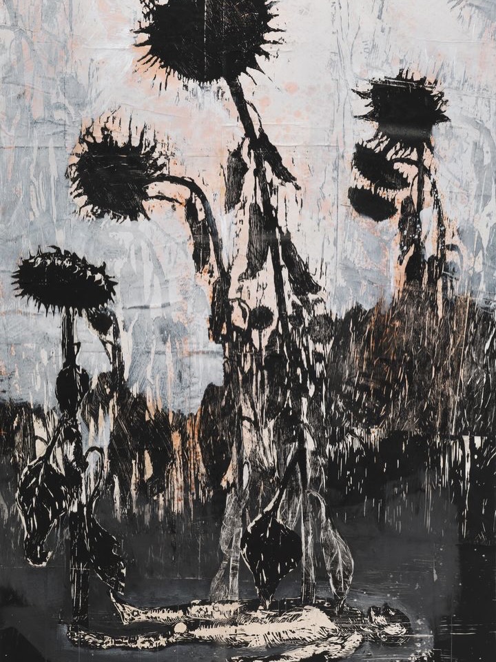 1. Homage to Van Gogh by Anselm Keifer.2. Homage to both artists with grandson as model in France#anselmkeifer#vangogh