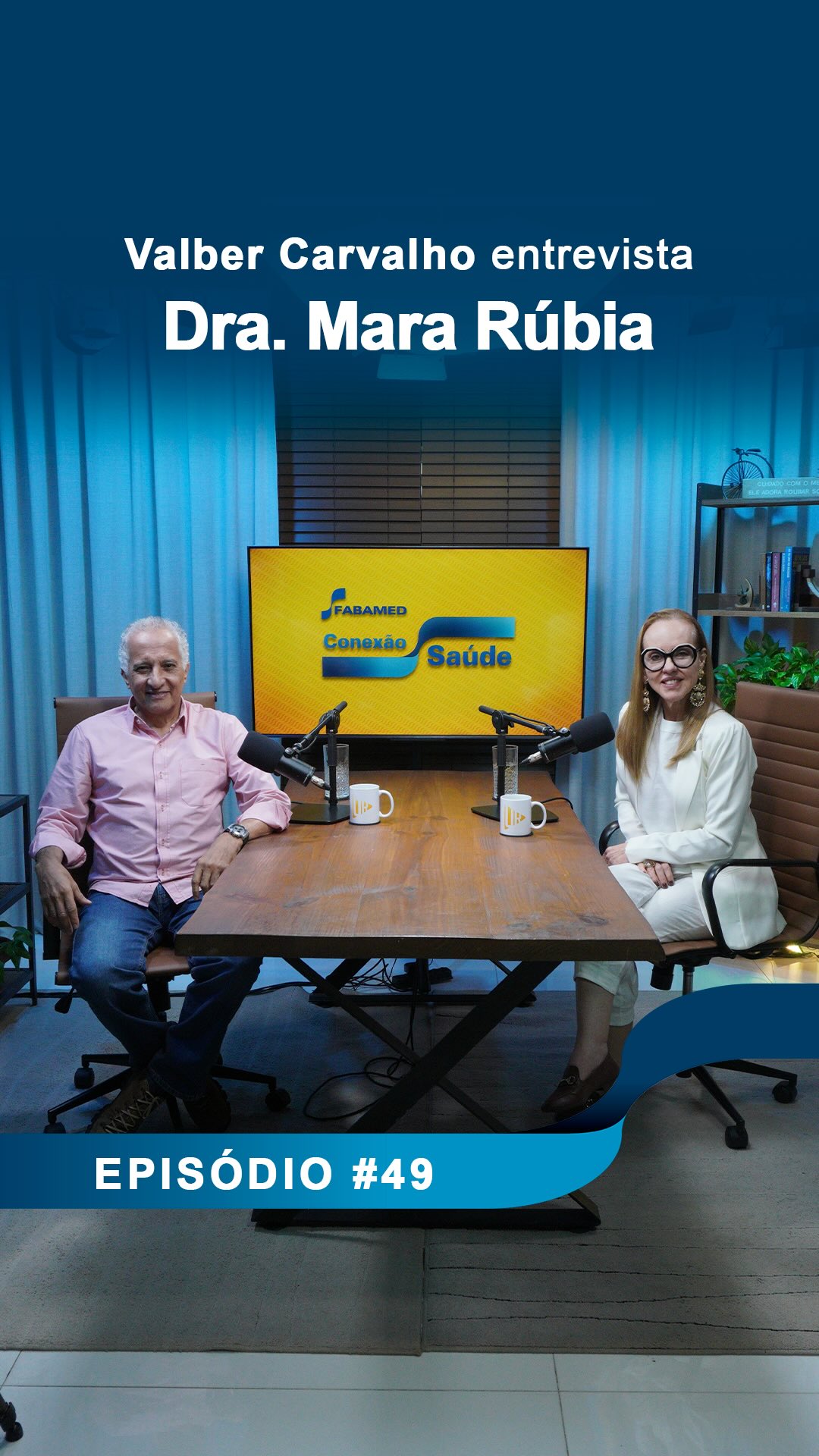 No episódio #49 do Conexão Saúde, Valber recebe a Dra. Mara Rúbia Moreira, médica ginecologista e obstetra, especialista em ginecologia endócrina, climatério e menopausa.
Ela traz alertas sobre como o climatério e a menopausa precisam ser desmistificados e compreendidos sem preconceitos e também fala sobre o perigo do uso inadequado de hormônios por modismo estético e os riscos graves da automedicação. Além disso, traz informações importantes sobre longevidade e emagrecimento saudável.
Assista ao episódio completo no YouTube. Link na bio.
#Ginecologia #SaudeDaMulher #Climaterio #Menopausa EmagrecimentoSaudavel Longevidade