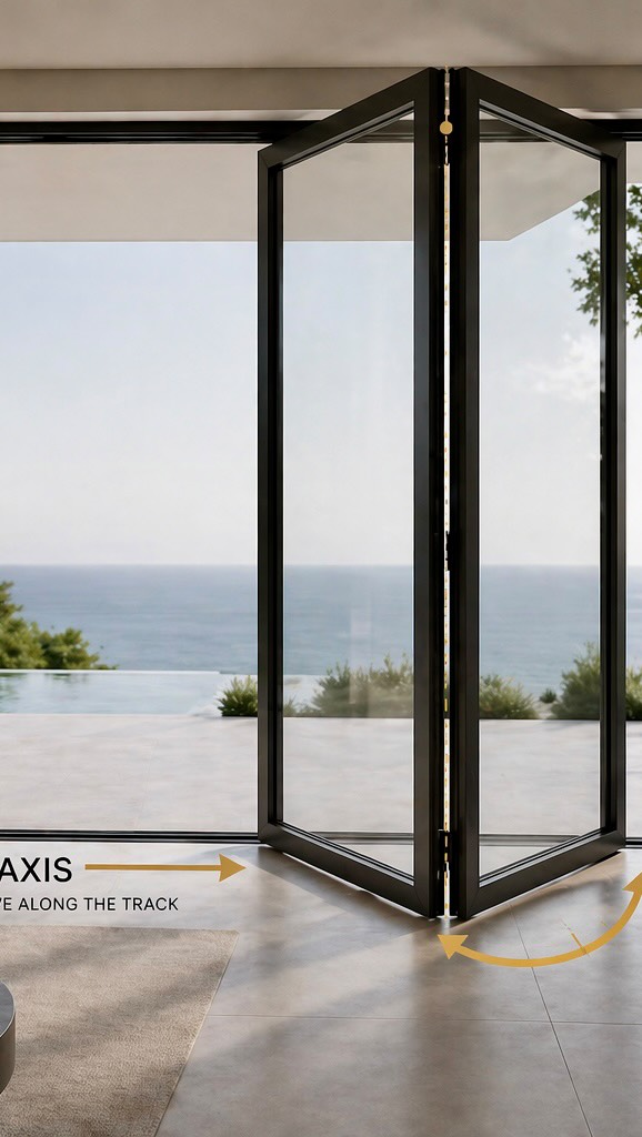 DON’T LET TRADITIONAL DOORS LIMIT YOU!
Stack Left. Stack Right. Anywhere You Want.
Open Without Limits.
AXIS FreeFold by Your Door LLC
yourdoorllc.com
(832) 696-3407