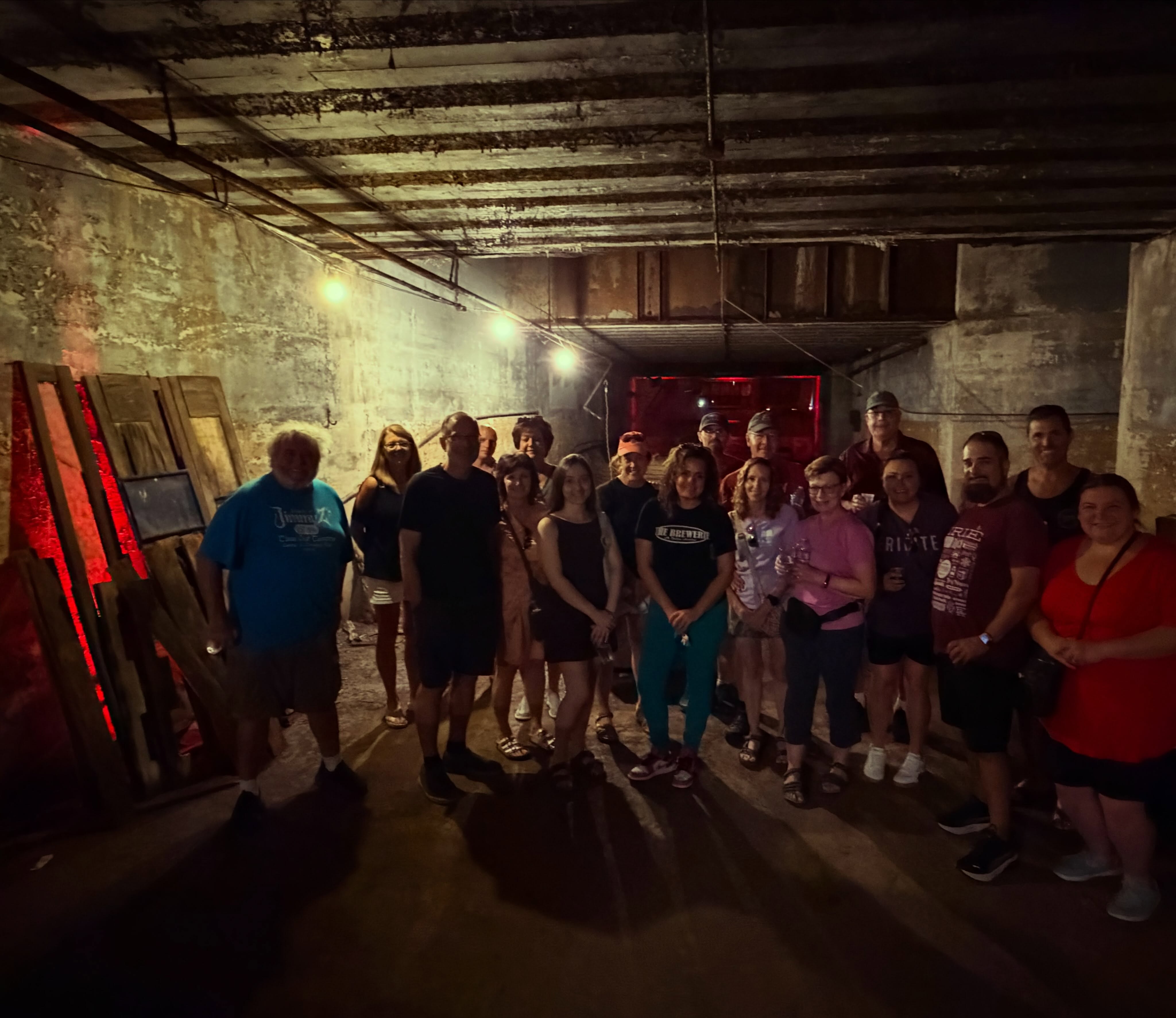We had a very special behind-the-scenes look in the Union Station tunnels on our #SaturdaySipCircuit, which will be the future spot of @thebrewerie’s speakeasy!