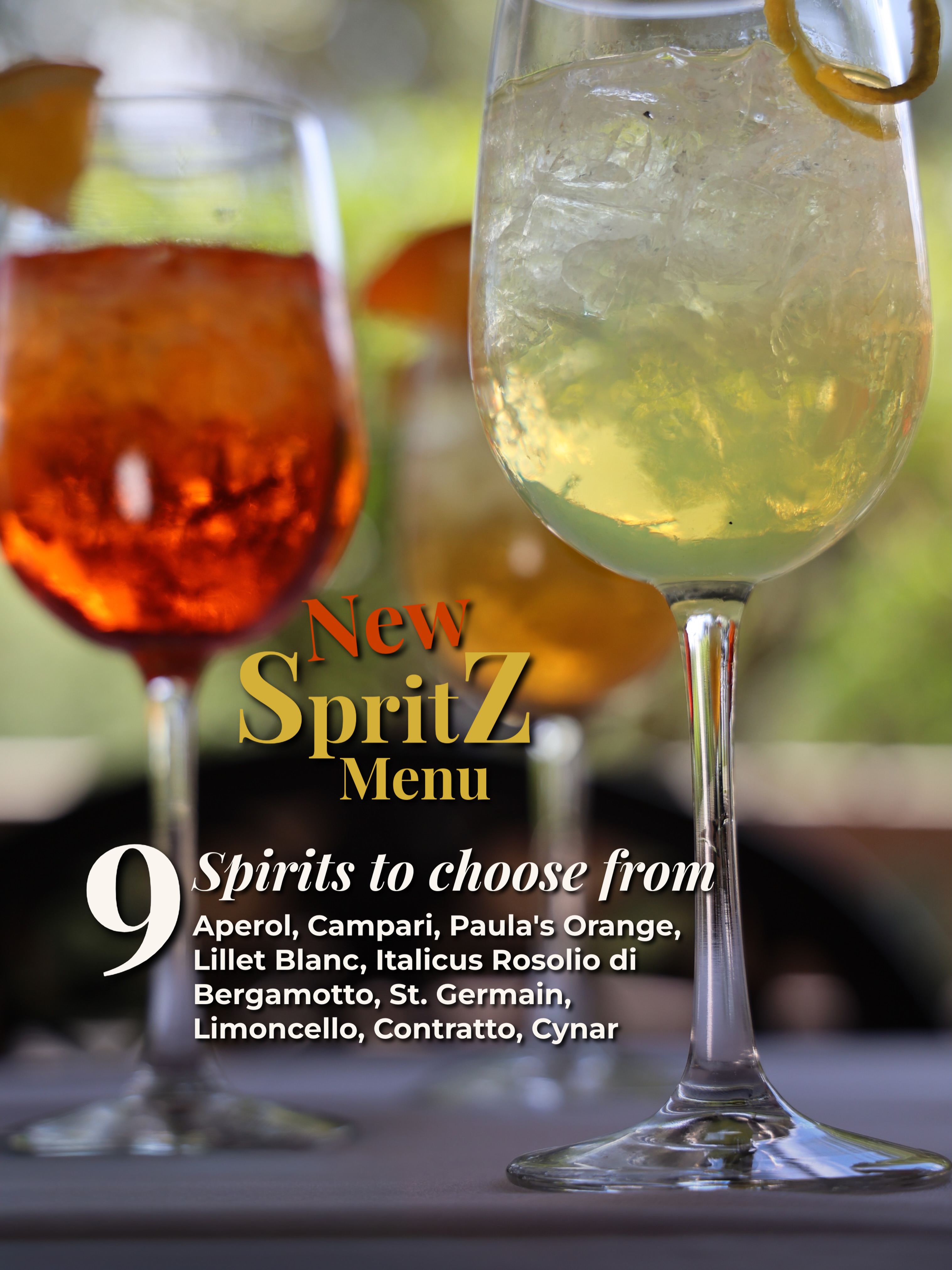 Choose your spirit and we’ll build the spritz around it — every one topped with prosecco and soda, $12 across the board.
Bitter & Bright
Aperol — orange and rhubarb, gently bitter
Campari — cherry, herbs, and a hint of quinine
Paula’s Orange — an all-natural orange liqueur made right here in Austin
Herbal & Aromatic
Lillet Blanc — honey, candied citrus, gentle floral
Italicus Rosolio di Bergamotto — bergamot citrus with a honeyed, floral finish
St. Germain — wild elderflower, bright citrus
Caravella Limoncello — lemon zest and lemon-drop candy, herbal underneath
Rich & Earthy
Contratto Aperitif — herbal, floral, orange zest
Cynar — artichoke and caramel, deep and bitter-sweet
Siena is a great way to experience all things Italian in Austin
Pro tip: if you can’t decide, start in Bitter & Bright and work your way earthier as the night goes on. The Cynar makes a good final round.
📍 6203 N Capital of Texas Hwy, Austin, TX 78731
📞 (512) 349-7667
#SienaAustin #ItalianFoodAustin #AustinItalian #TuscanCuisineATX #AustinEats