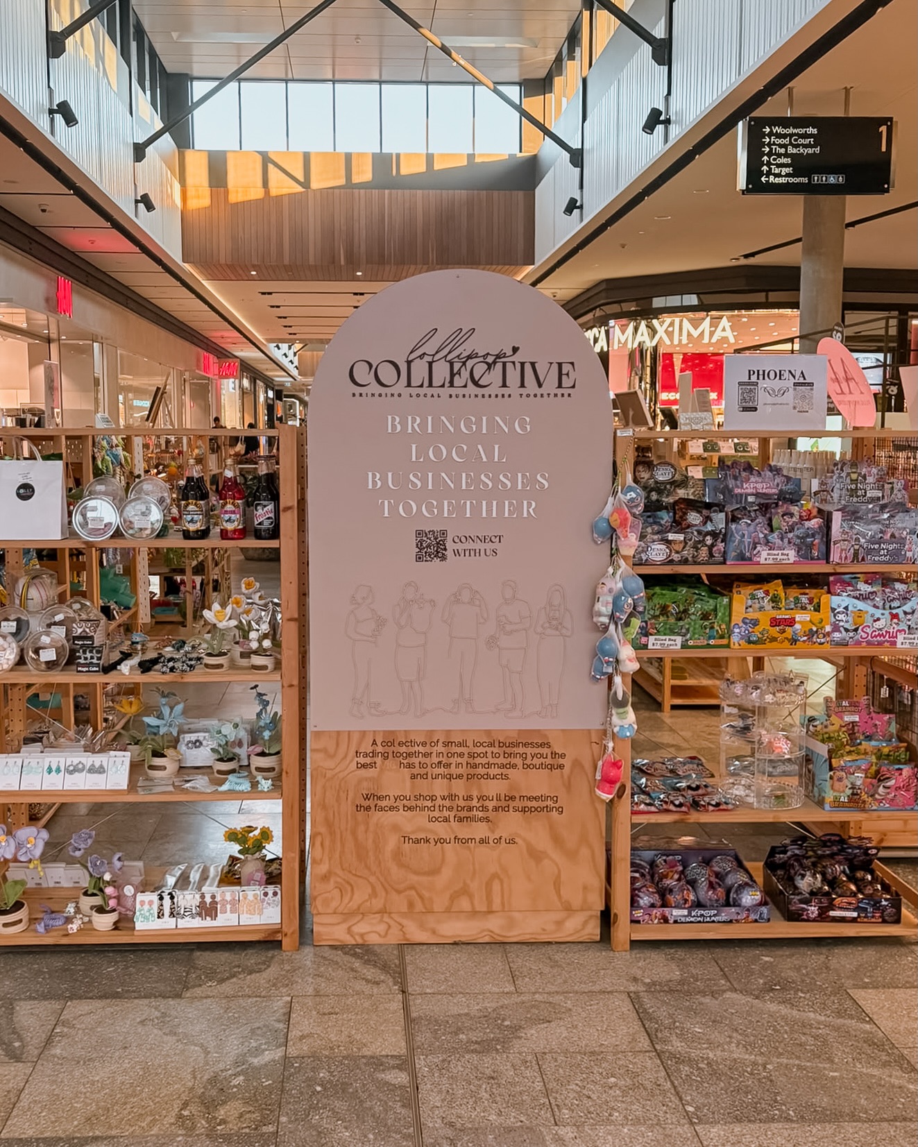 This rack wasn’t styled by us. 🩷
Our vendors set it up exactly how they wanted it, their colours, their signage, and the little world inside the store. 👀 We just gave the space and looked after the rest.
That’s the part most people don’t picture when they hear “shared retail space.” You’re not handing your brand over. You’re finally getting somewhere to put it, in a real centre, in front of real shoppers walking past every day.🤞🏼
Just your product on a shelf, being picked up. ✨
📍 Westfield Coomera, Level 1
DM us for more information today✨