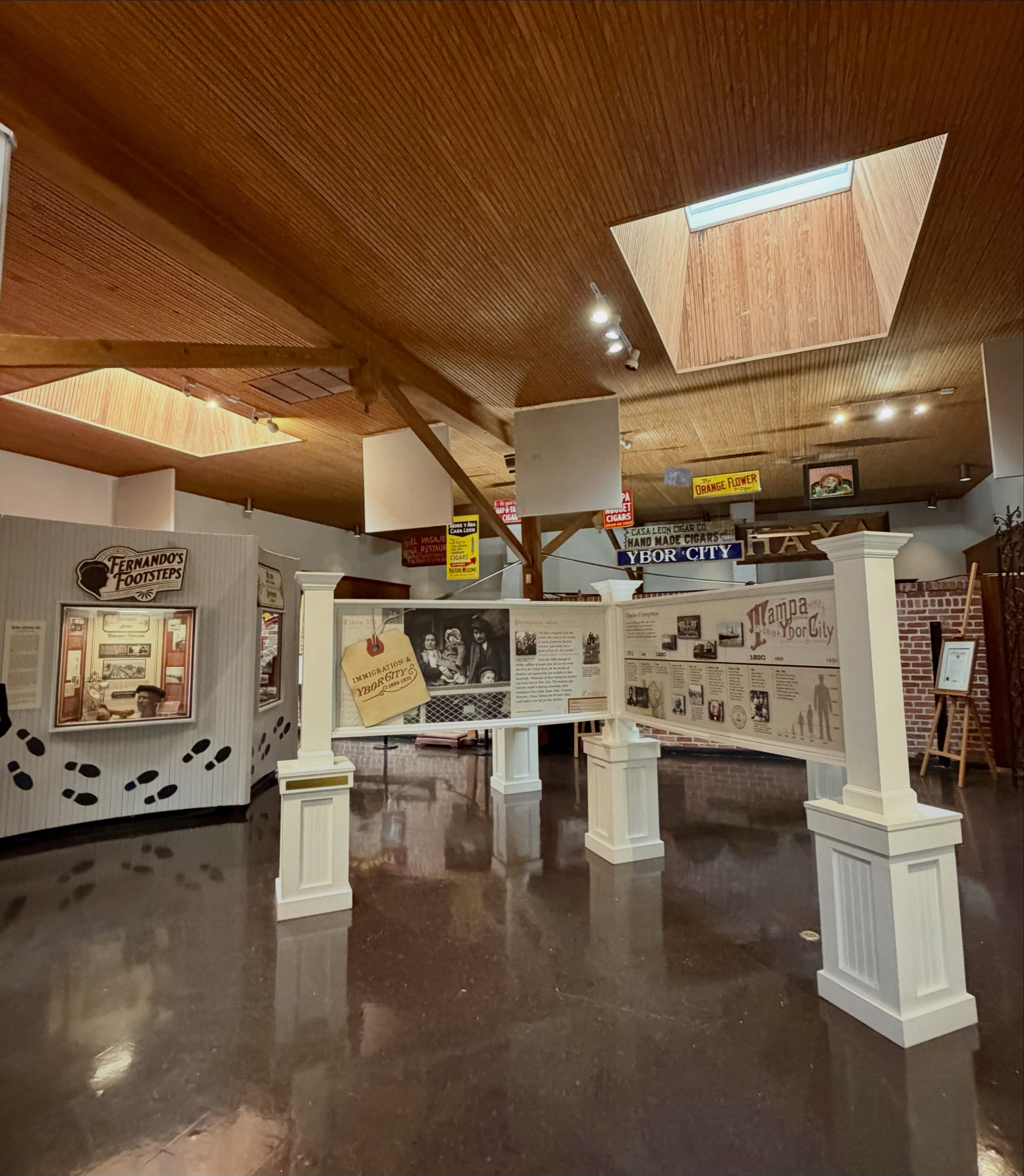 #outandabout Taking in the exhibits inside Ybor City Museum State Park. Housed in the former Ferlita Bakery, the museum details Ybor City and how it developed into the “Cigar Capital of the World.” @visittampabay @fl.stateparks @visitflorida