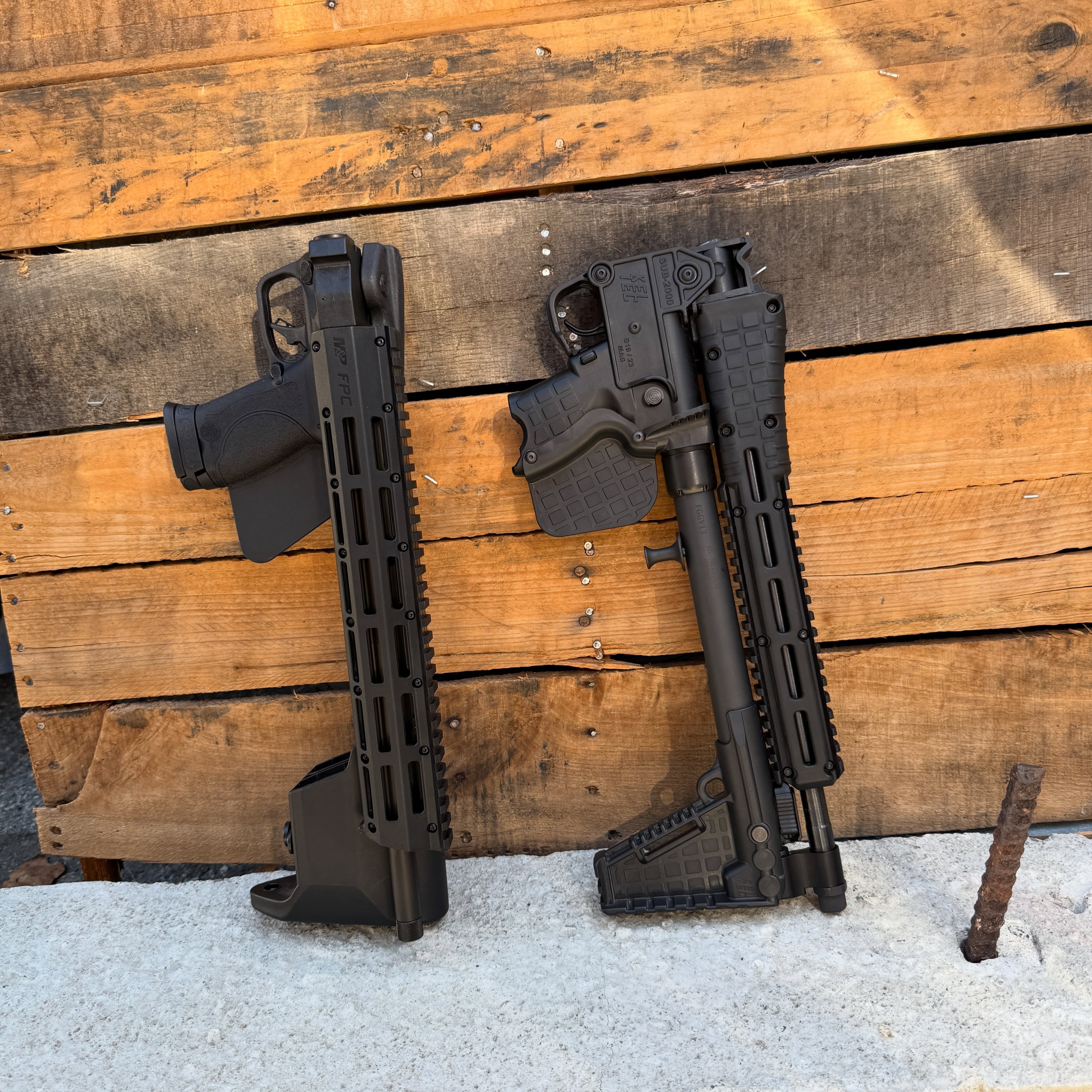 Fold It Friday! 🔥
Two compact 9mm carbines built around the same idea with two very different approaches.
Which folding platform are you choosing — S&W FPC or Keltec SUB2000? 👇