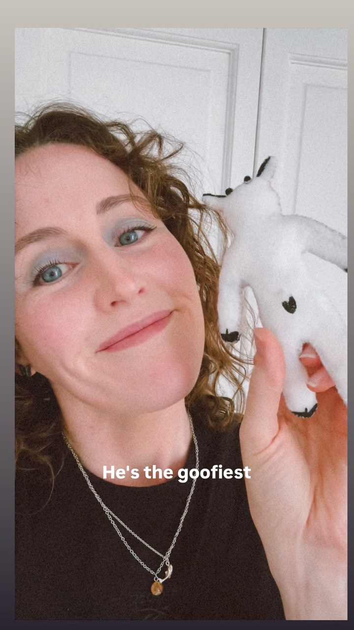 TONIGHT we’re doing the Very Important Panel Show at @thegildedsaloon 7:40pm and we’re going to auction off this SILLY LITTLE GUY for @breastcancernow link in bio @getyourgoatcomedy