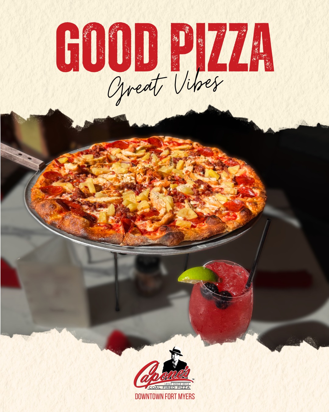 Pizza, cocktails & Music Walk plans. 🍕🍹🎶
Downtown Fort Myers is the place to be tonight — stop by Social House for a bite and a drink while you make your way through Music Walk.
#SocialHouse #MusicWalk #DowntownFortMyers #FortMyersFood #PizzaAndCocktails #SWFLNightlife