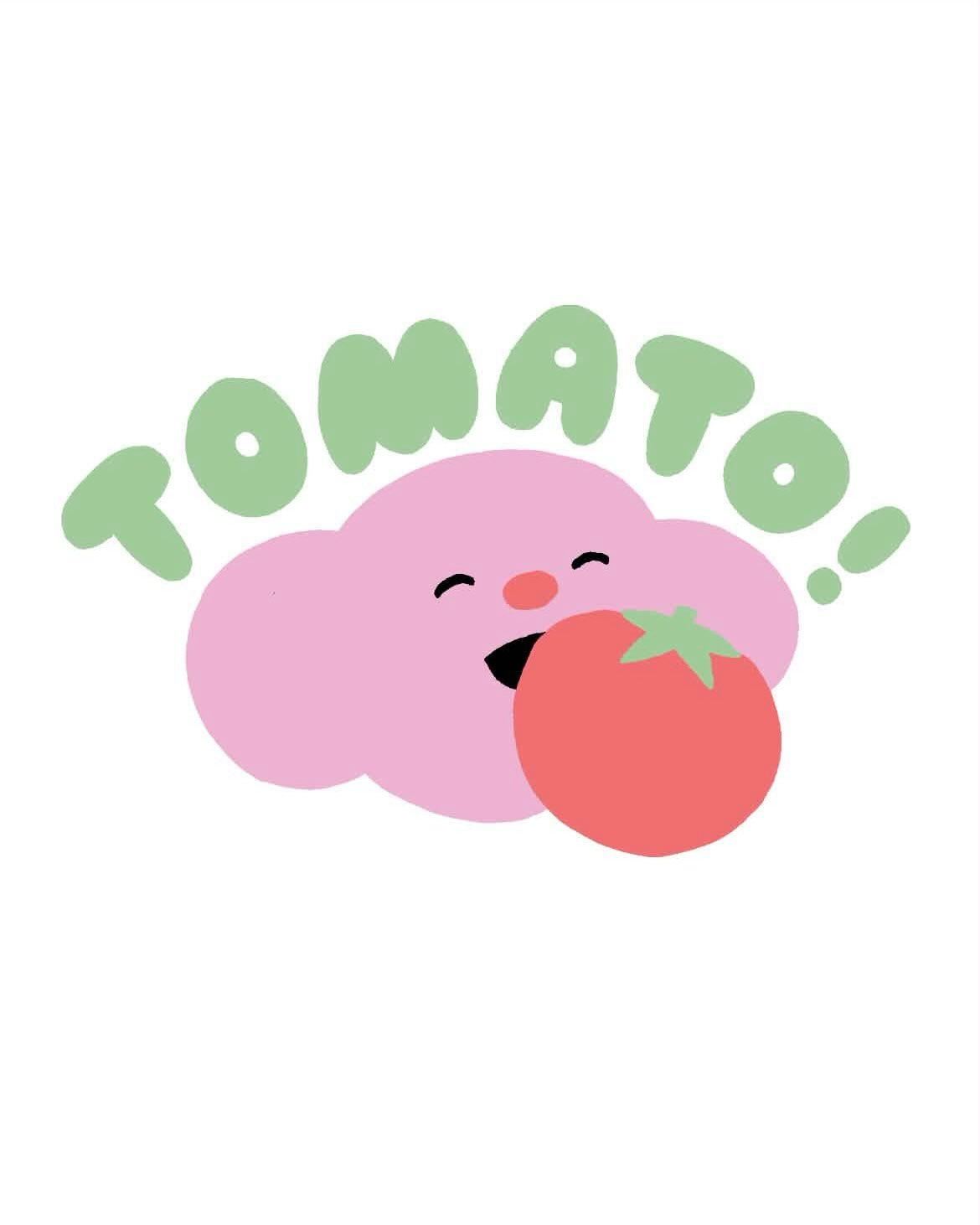 Oh hey! Something fun happened when I posted about @seymourfoods and their large order of TOMATOES… they asked me to make a drawing of Niall eating a tomato in exchange for some ☺️🌈☁️🍅 and it meant I got to make this very cute drawing of our pink cloud friend! Thanks to Lisa for the ask and thanks to tomatoes for being delicious. Go get yourself some!