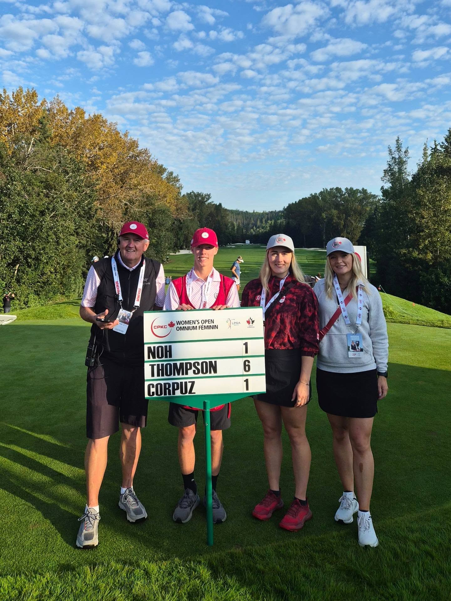 Thanks @thegolfcanada @teamcanada for the wonderful "inside the ropes" VIP experience at the @cpkcwomensopen !
#sleighallday #lpga
Thanks @thegolfcanada @teamcanada for the wonderful "inside the ropes" VIP experience at the @cpkcwomensopen
Early morning warm ups
Host city!
Inside the ropes
Beauty day for a round! β³οΈ
Cheering on the @teamcanada fav @brookehendersongolf
Let's go @brookehendersongolf !