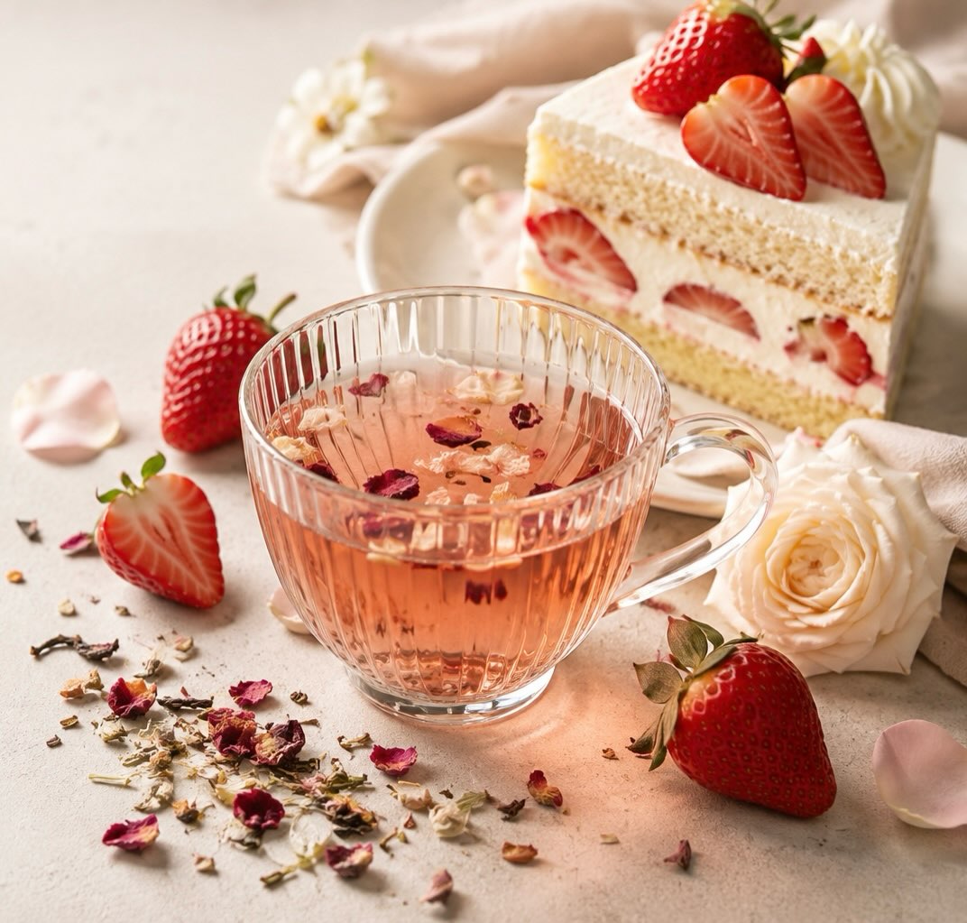 What if you could steep strawberry shortcake? 🍓🍰
We captured the layers of the classic dessert in a delicate white tea blend, light, fruity, creamy and just indulgent enough.
🍰 The cake: delicate organic white tea
🍓 The berries: juicy strawberry + hibiscus
🤍 The cream: soft, smooth vanilla
🌹 The finishing touch: rose petals
Beautiful hot. Even better over ice.
Because sometimes you should have your cake and steep it too. 🍓
#strawberryshortcake #strawberrytea #desserttea #tealovers