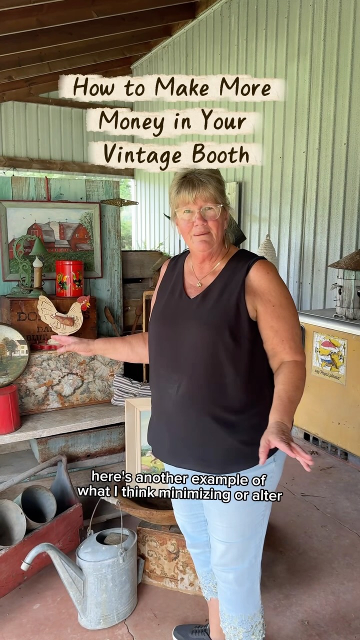 Every square inch is an opportunity, from top to bottom.
In this installment Faith shows you how to maximize the dollar per square foot with simple swaps!
#vintage #howto #market #antiques #smallbusiness