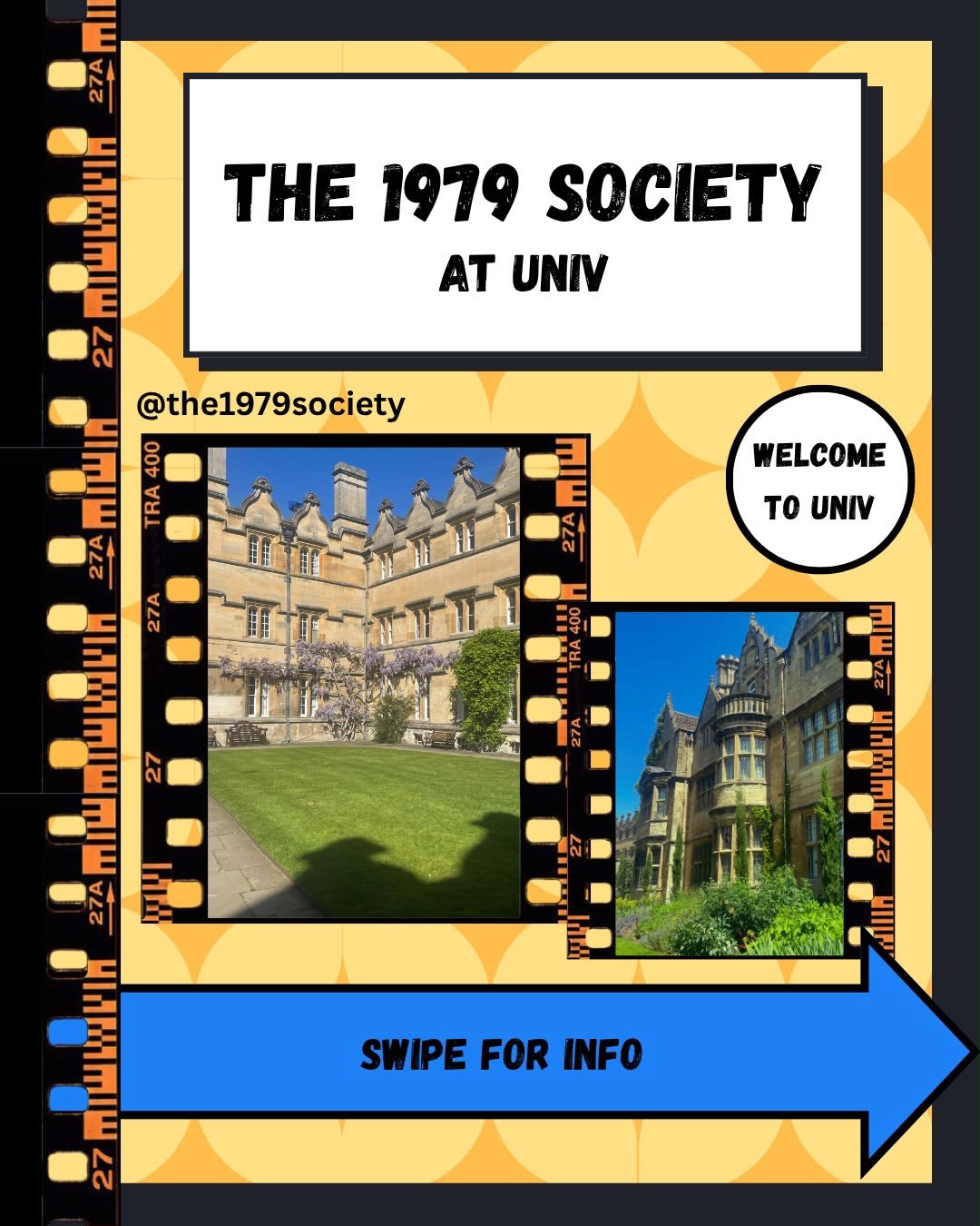 The 1979 society, Univ’s feminist society, can’t wait for Michaelmas and all the events we’ve got planned… so in the meantime why not stay up to date with our insta @the1979society