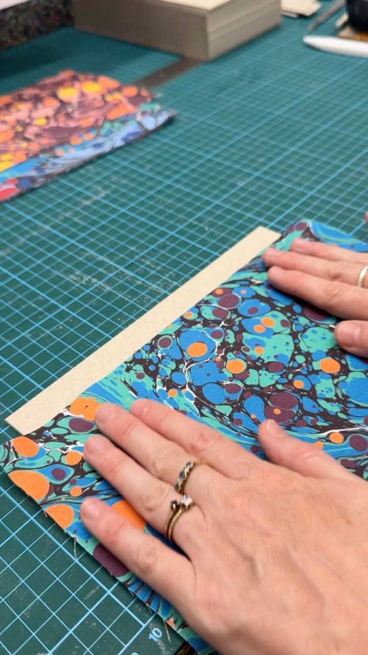 Mondays are for catching up with all your lovely Personalised Marble Fabric Notebook orders ✨ thank you! They’ll be heading out of the studio today… 🚀