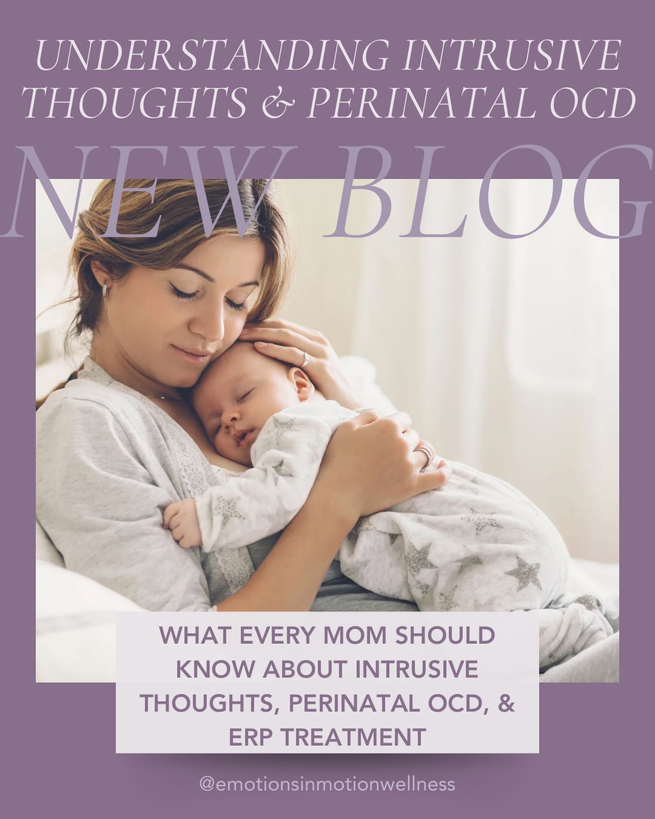 As a therapist who specializes in maternal mental health and OCD, I want to bring particular attention to the conversations happening in the news around intrusive thoughts.
When we hear stories like this, it can be easy to attach fear and danger to having intrusive thoughts—which can actually make the thoughts and symptoms worse.
Intrusive thoughts are very common. Most moms will experience them at some point.
Having an unwanted, distressing thought about your baby does not mean you want it to happen, that you will act on it, or that it says anything about who you are as a mother or how you feel about your baby.
For some moms, though, intrusive thoughts can become repetitive and “sticky,” accompanied by:
• Physical or mental compulsions
• Avoidance
• Reassurance-seeking
• Fear of being alone with your baby
• Spending significant time trying to neutralize or make sense of the thoughts
These can be signs of perinatal OCD, which is often misunderstood, misdiagnosed, or left untreated.
I feel strongly about creating more awareness around perinatal OCD and OCD in general, which is why I wrote more about it in my latest blog:
Understanding Perinatal and Postpartum OCD, Intrusive Thoughts, and ERP Treatment
Read the full blog → link in bio.
And for the mom asking herself:
“Am I struggling ‘bad enough’ to reach out for professional help?”
There is no “hierarchy of hard” when it comes to deserving support.
You would never tell another mom she isn’t struggling enough to deserve help. Give yourself that same compassion.
Early motherhood can hold so much at once—joy and love alongside grief, uncertainty, self-doubt, overwhelm, and sometimes the lasting impact of infertility, or a difficult or traumatic pregnancy or birth.
You don’t have to wait until things feel unbearable to reach out.
If you’re looking for support, reach out to schedule a free consultation and we can explore whether working together feels like a good fit.
#ocdawareness #perinatalocd #perinatalocdtherapist #erptherapist #erptherapy