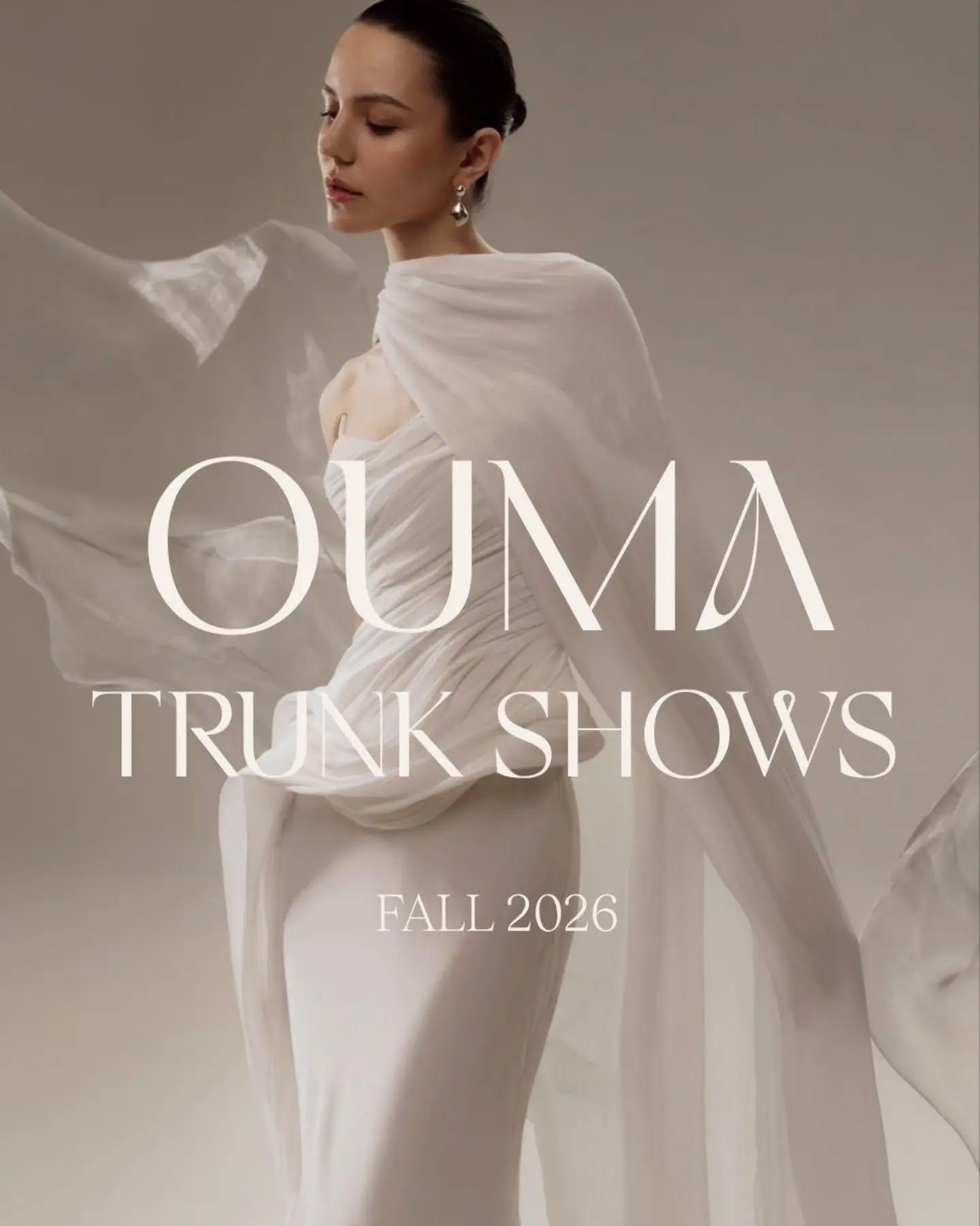 Fall 2026 trunk shows are coming.
Discover the latest OUMA collection in person, try on your favorite looks, and experience the details, textures, and craftsmanship up close.
Appointments are limited — book your private appointment directly through each stockist’s website. We can’t wait to meet you there. 🤍
#OUMAAtelier #ModernBride #BridalFashion #ContemporaryBridal #WeddingInspiration