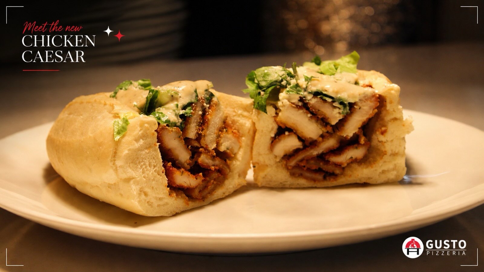๐จ NEW SUB ALERT ๐จ
Meet your new obsession: the ** Caesar Chicken Sub** ๐คค๐ฅ
Itโs new, Itโs seriously delicious, and itโs waiting for you at **Gusto Pizzeria** ๐๐ฎ๐น
Come and try it and tell us โฆ.*** is this your new favorite? ๐ซช๐
