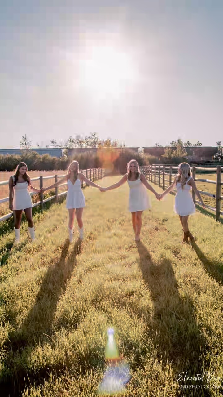 There’s something about the girls you grow up with.
The inside jokes. The car rides. Getting ready together. Laughing until you can’t breathe. A thousand ordinary days you don’t realize you’ll miss someday.
And then suddenly, you’re seniors.
Standing on the edge of everything that comes next, with the girls who were there for so much of what came before.
Different paths will come. Life will change.
But for a little while longer, you’re right here. Together. 🤍
Here’s to the girls we get to grow up alongside.
📍 @freespiritranch_eventvenue
#SeniorYear #Grad2027 #Girlhood #BestFriends #SeniorPhotos