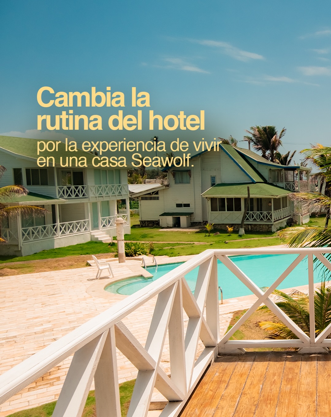 Cambiar la rutina también es parte de vivir la isla. 🌴🌊
Dejar el hotel por unos días y sentir que el Caribe es tu casa: despertar con el mar cerquita, tener tu propio espacio, compartir sin afán y disfrutar San Andrés a tu ritmo. ☀️
Porque hay viajes que se sienten mucho mejor cuando no parecen una estadía, sino una experiencia para vivirla de verdad.
🏡 Quédate en una casa Seawolf y vive la isla como local.
#SeawolfViveLaIsla #SanAndrés #ViveLaIsla #CaribeColombiano #SanAndresIsland