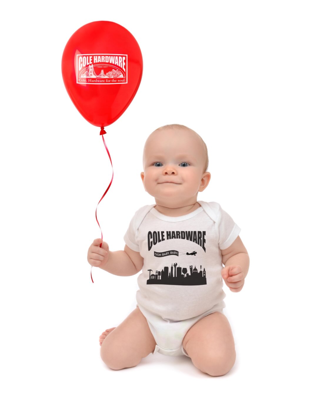 Babies coo for Cole Hardware couture! Our onesie is soft cotton and available at all Cole Hardware locations. $18.99
#colevalley #northbeach #russianhill #rockridge #hardwarestore