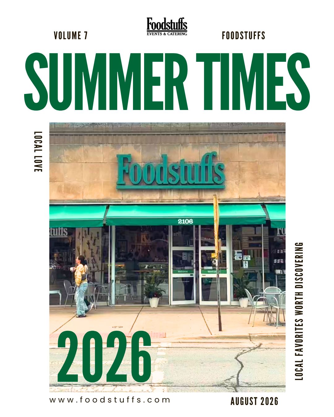 🌿🛍️
Foodstuffs Summer Times | Vol. 7: Local Love
Good food starts close to home!
This edition highlights some of the local makers
and favorites you can find on our shelves.
We’re proud to support makers in our community
and bring their delicious products to Foodstuffs. 🛍️✨
✨ Stay tuned for the next Summer Times edition!