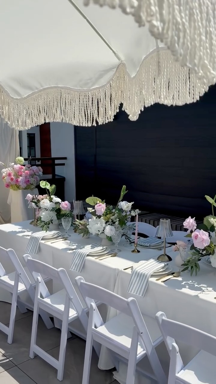 A bridal shower this pretty deserves its own moment. 🤍✨
From the florals to the tablescape, every detail was designed to make Kenny feel celebrated. 💍🌸
Because when it’s her “bride era”… we’re making it EVERYTHING. 🥂✨
#BridalShower #bridalshowerdecor #tablescapes #brideera #bridesmaidproposal